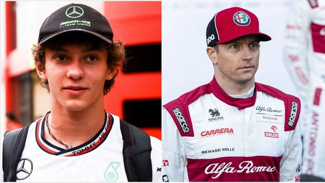 “I’m sure they know how to get him ready": Kimi Raikkonen thinks Mercedes will be able to get his namesake Kimi Antonelli ready for F1