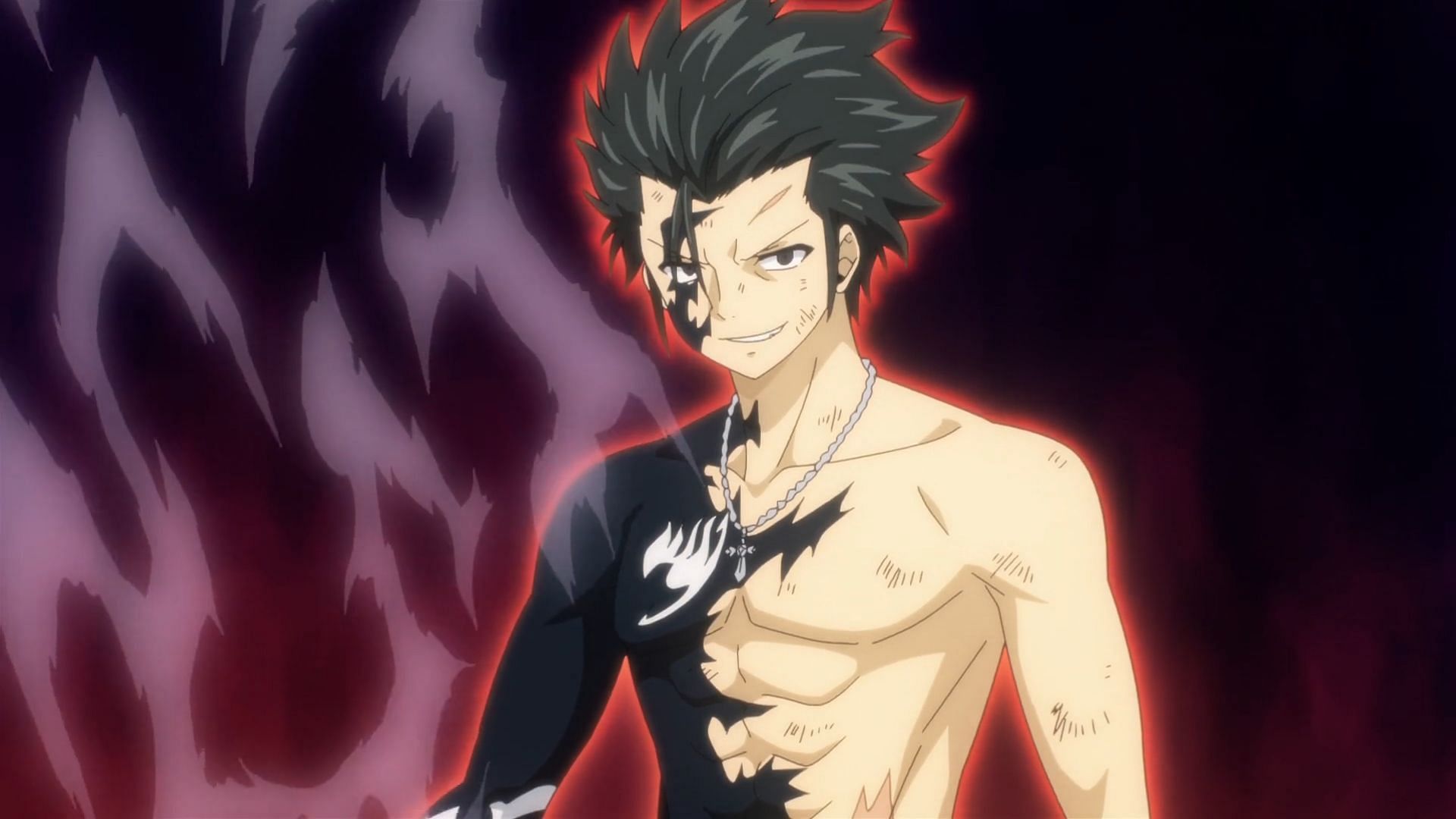 Gray uses his Demon Slayer powers (Image via J.C. Staff)