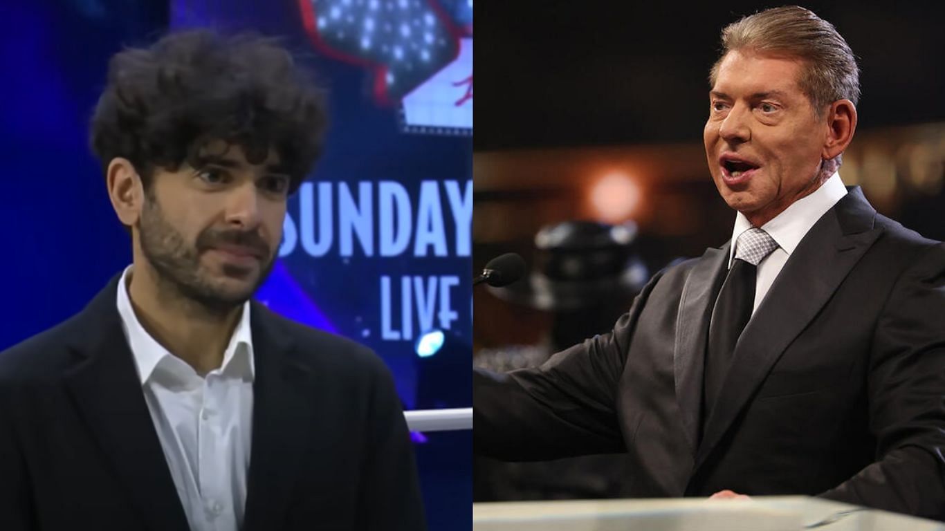 Tony Khan is the president of AEW [Image source: AEW YouTube, WWE.com]