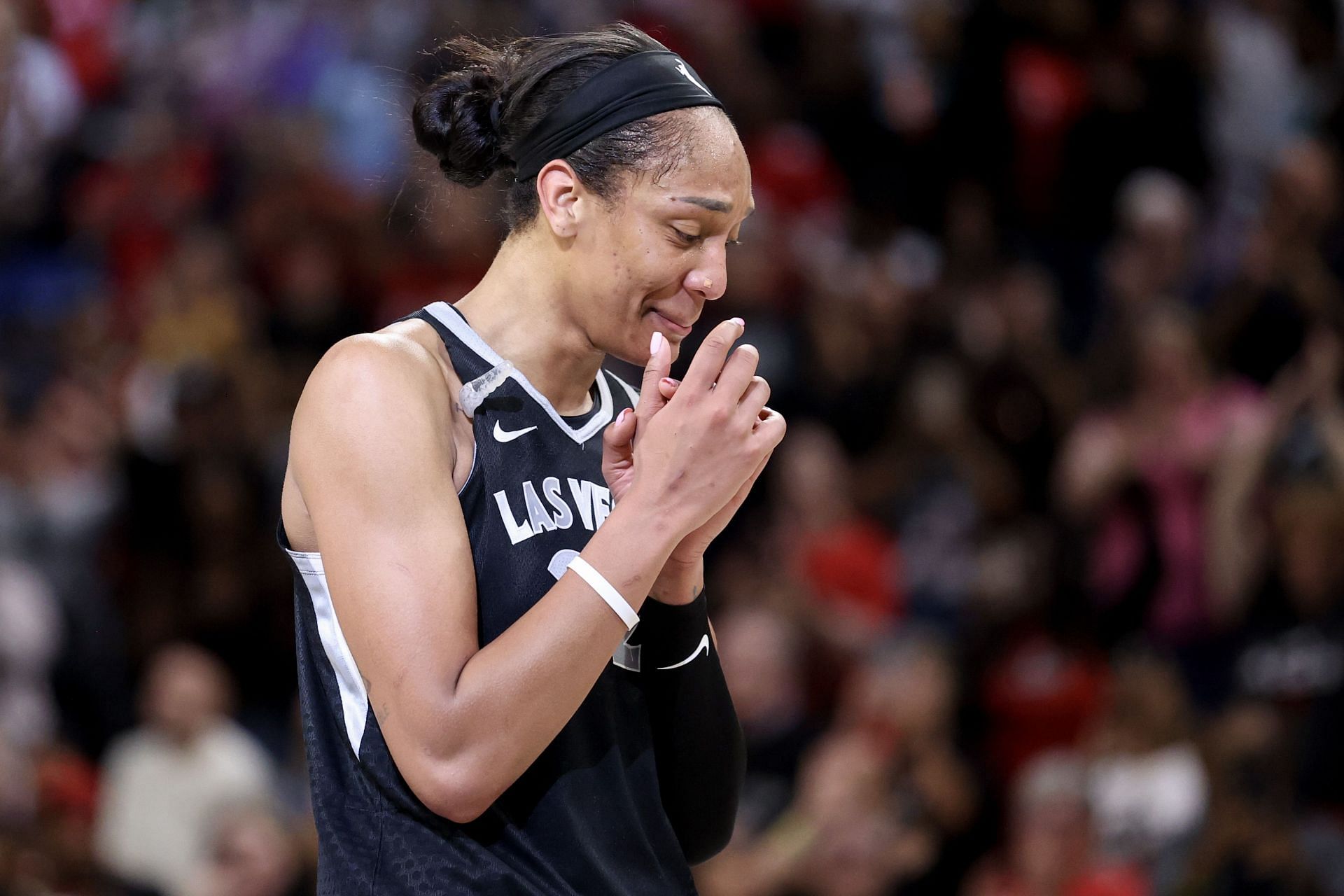 A&#039;ja Wilson | Forward | Las Vegas Aces (Image Source: IMAGN)