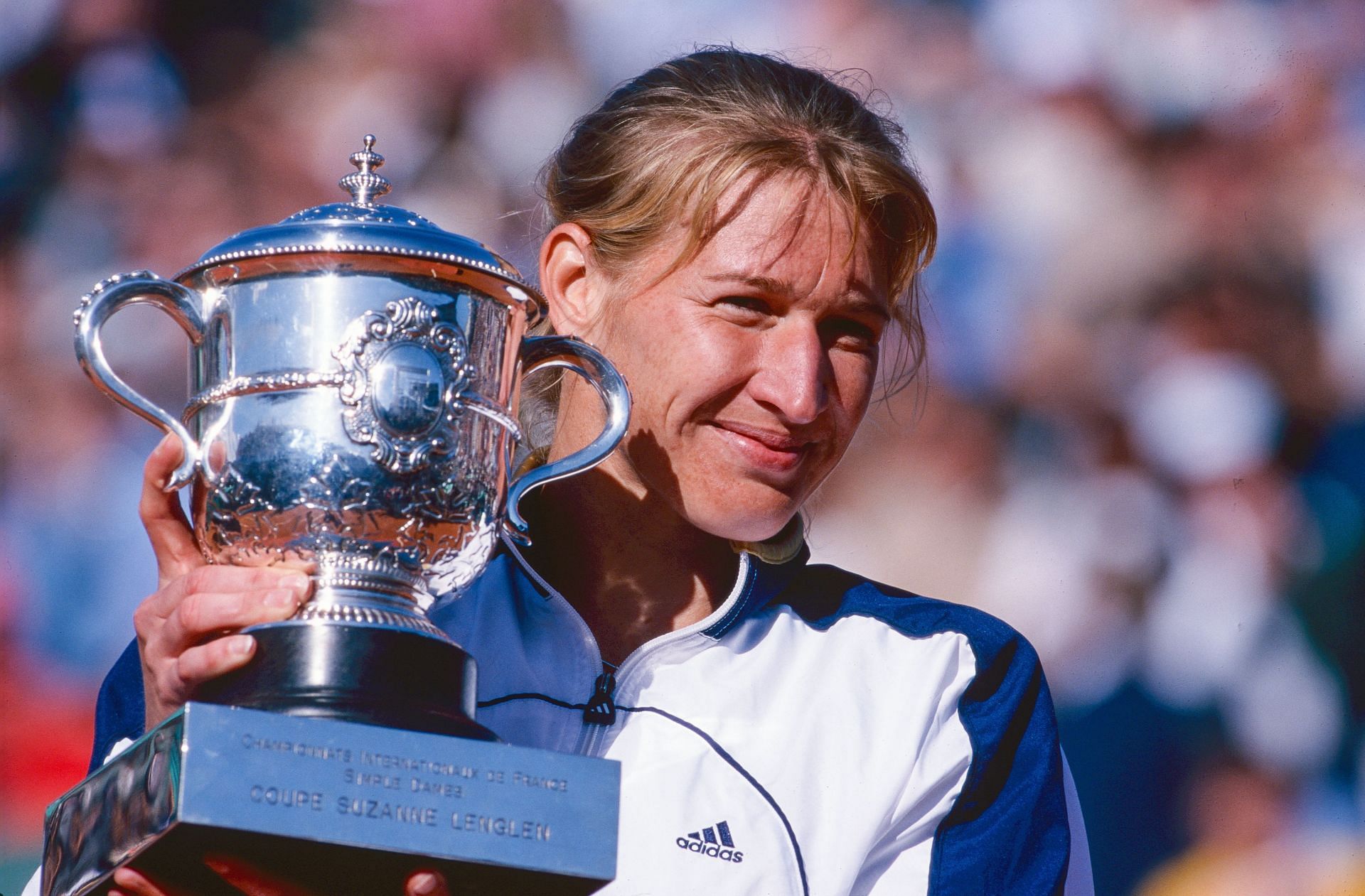 Steffi Graf at the French Open 1999. (Photo: Getty)