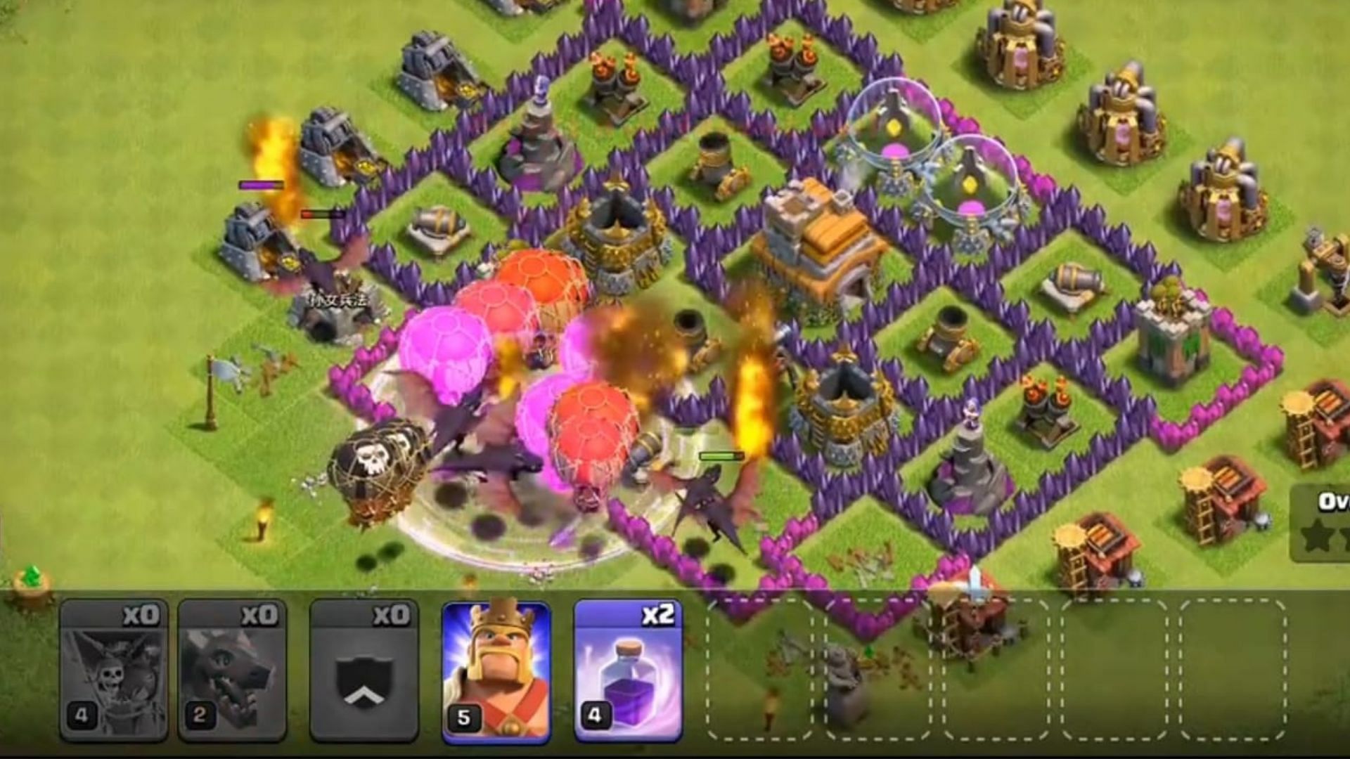 The Rage DragLoon strategy (Image via Supercell)