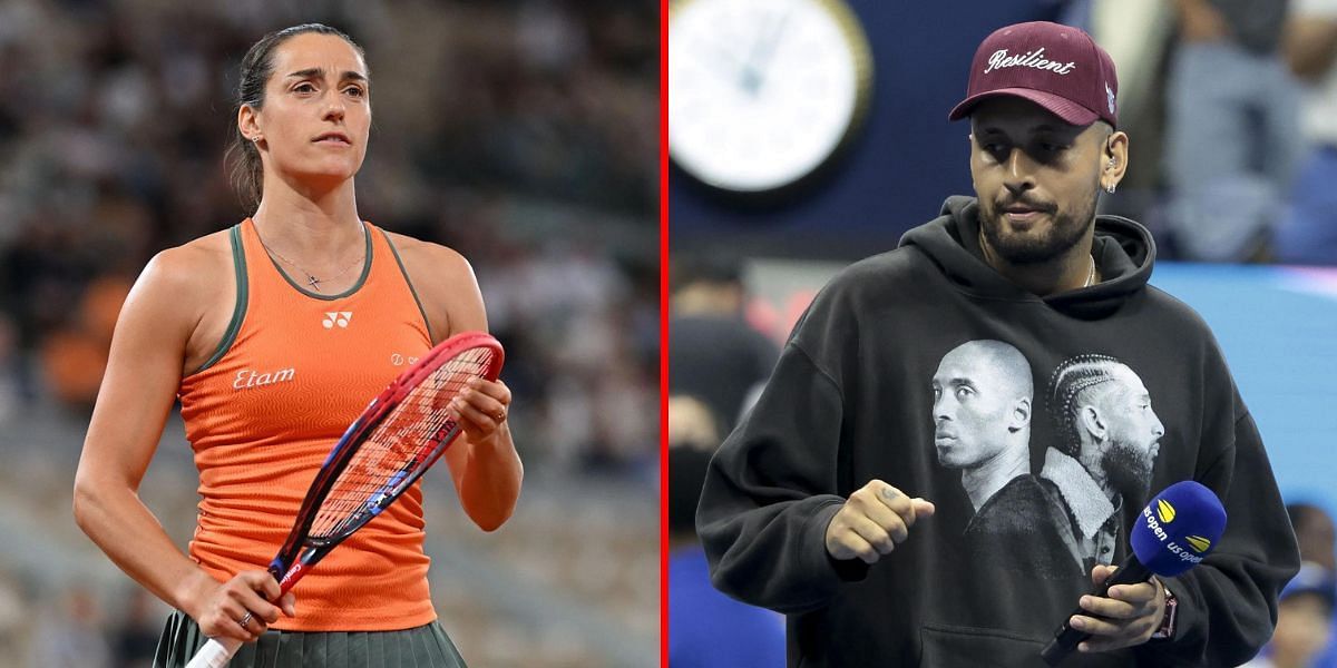 Caroline Garcia (L), Nick Kyrgios (R) | Getty