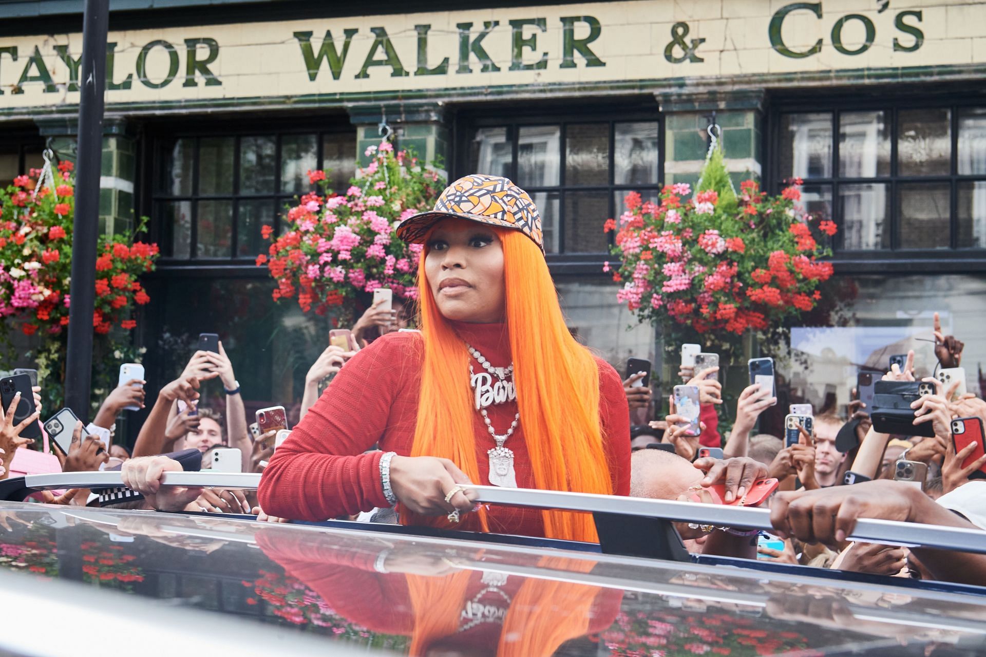 Nicki Minaj Sighting In London (Image via Getty)