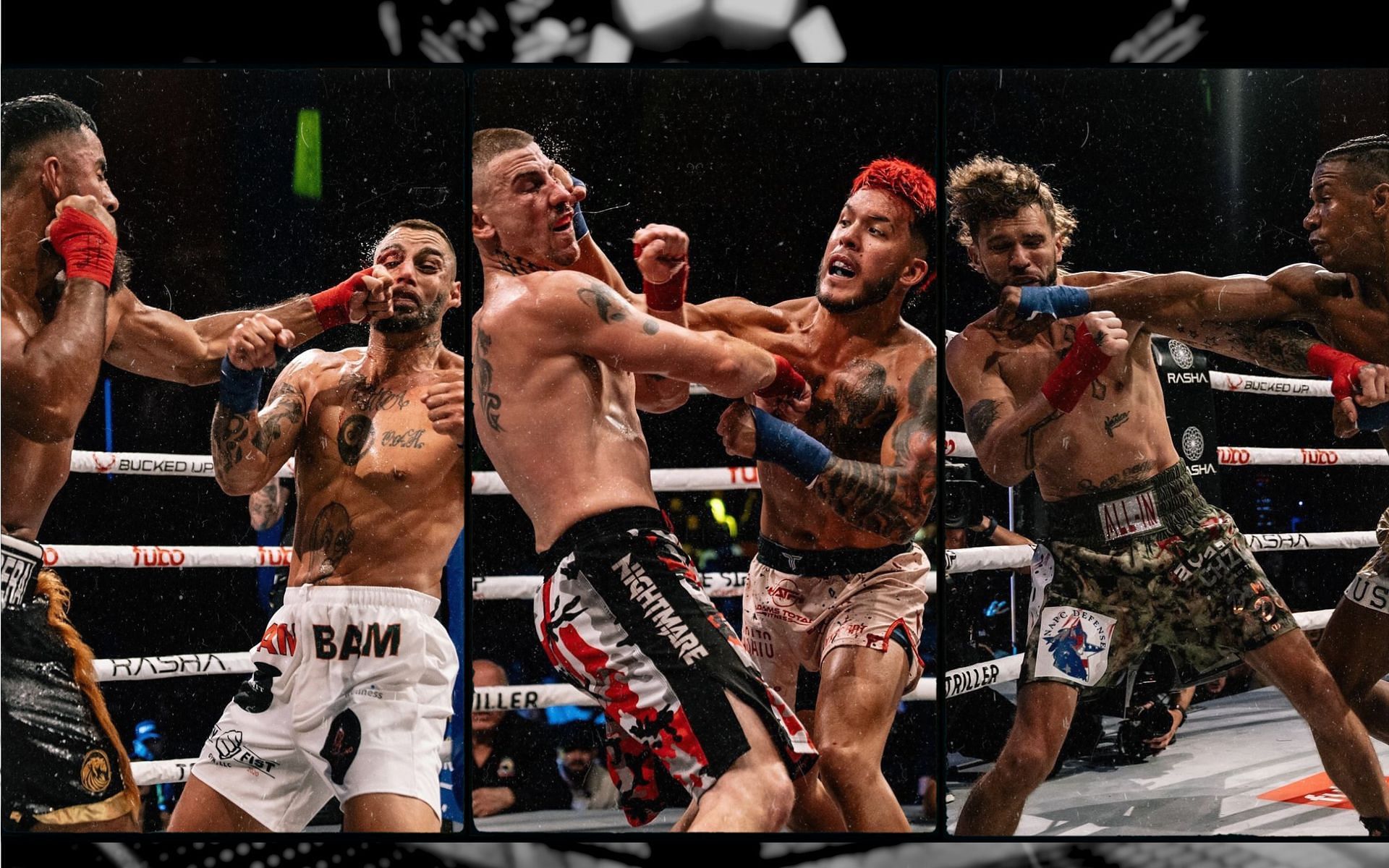 A look into some of the impressive knockouts from the Bare Knuckle 66 event. [Image courtesy: @bareknucklefc via Instagram]