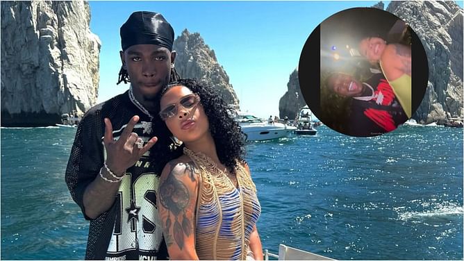 Rashee Rice and girlfriend Dacoda Nichole share a romantic moment in Instagram video