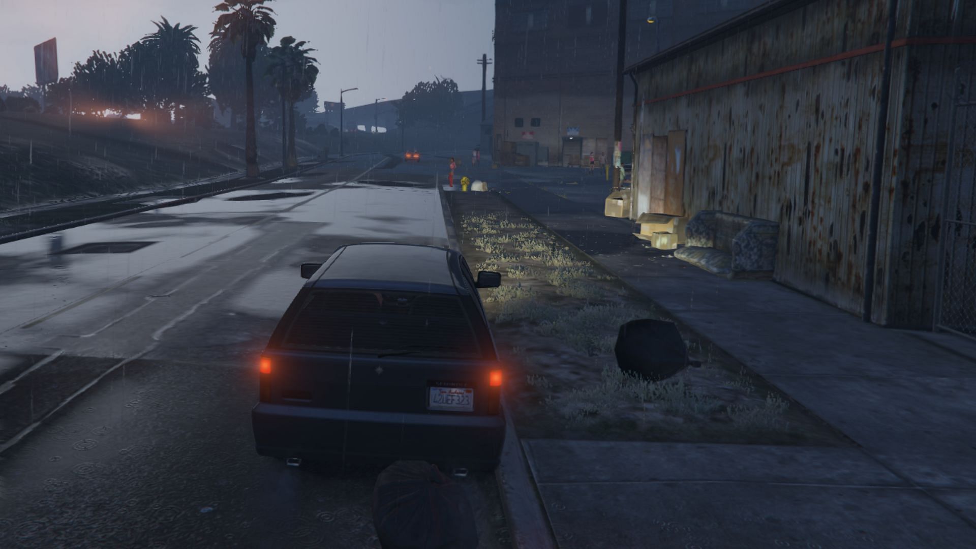 A screenshot from The Vice Assassination mission in Grand Theft Auto 5 (Image via Rockstar Games)