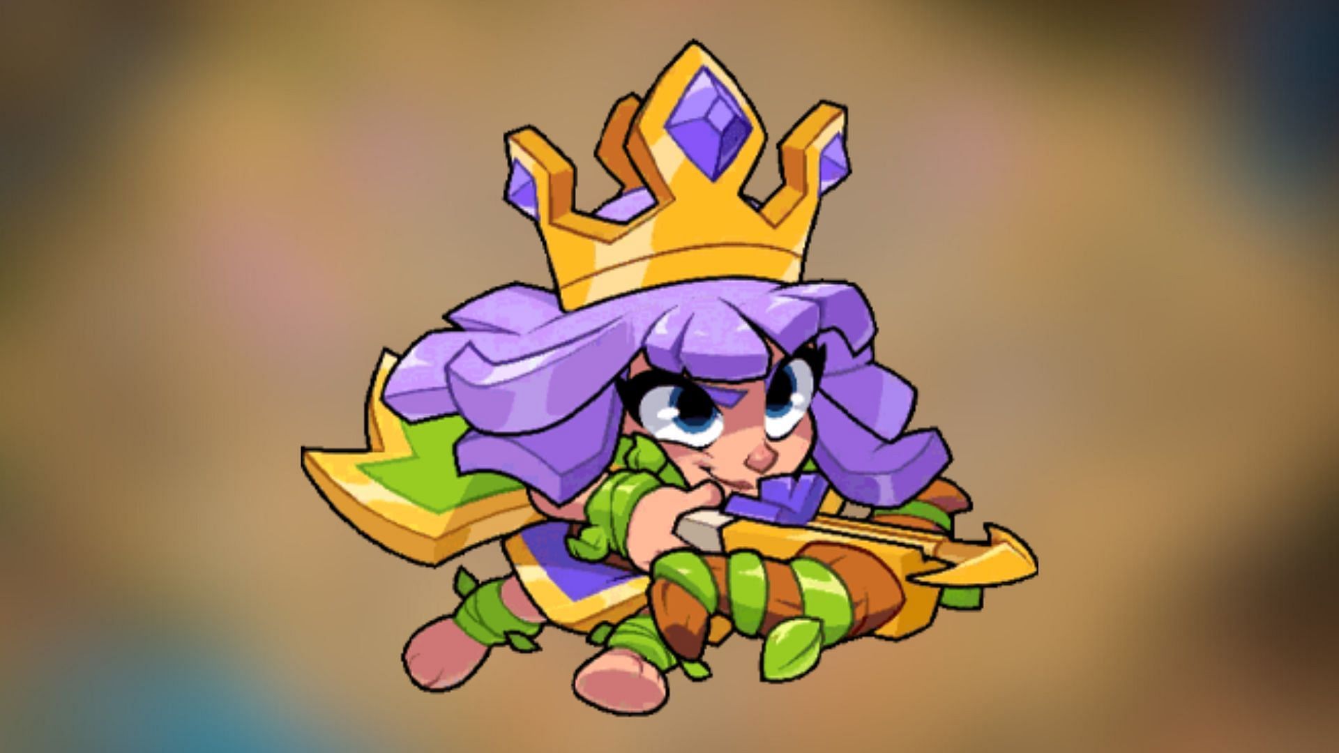 Archer Queen allows ranged units around her to attack faster (Image via Supercell)