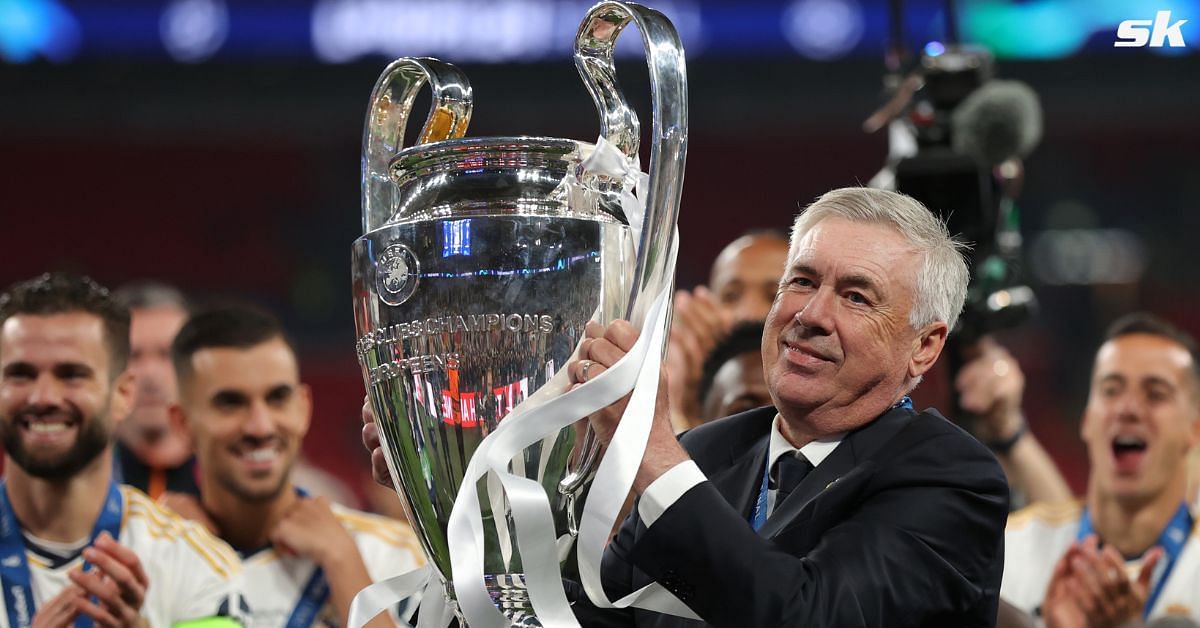 Real Madrid manager Carlo Ancelotti 