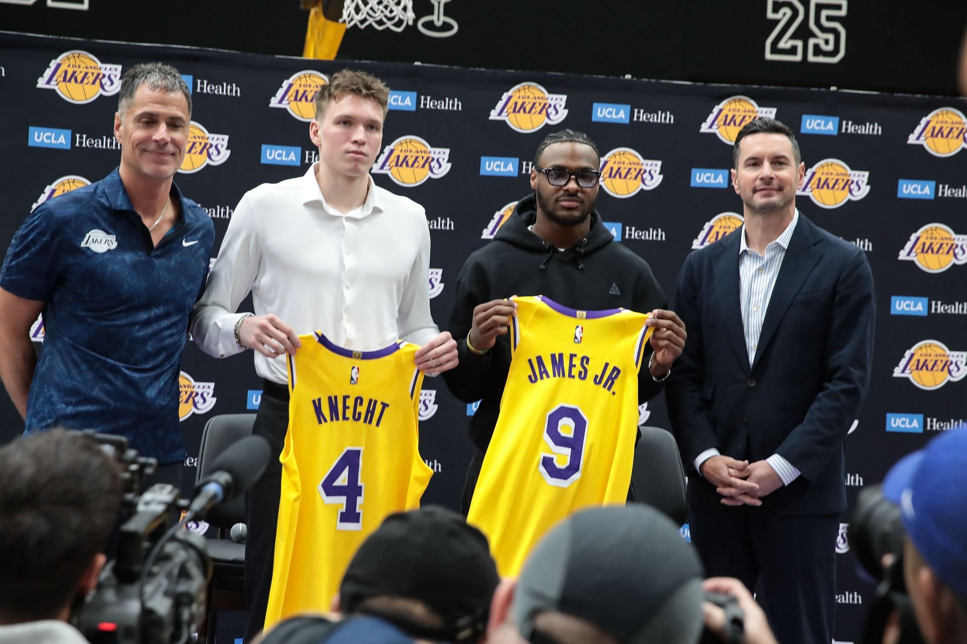 NBA: JUL 02 Lakers Draft Picks Press Conference - Source: Getty