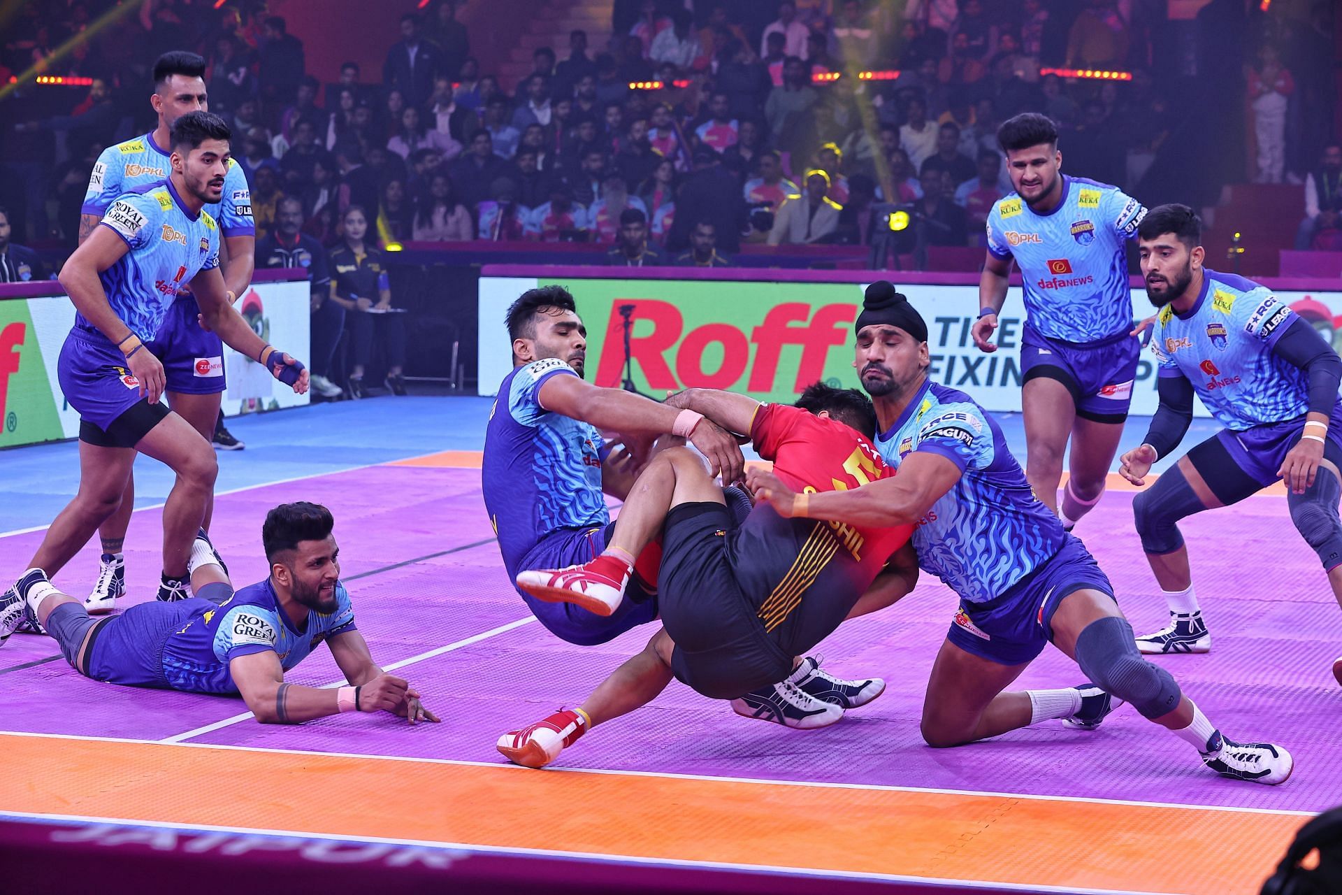 Bengal Warriors And Benguluru Bulls Pro Kabaddi League Match  In Jaipur - Source: Getty