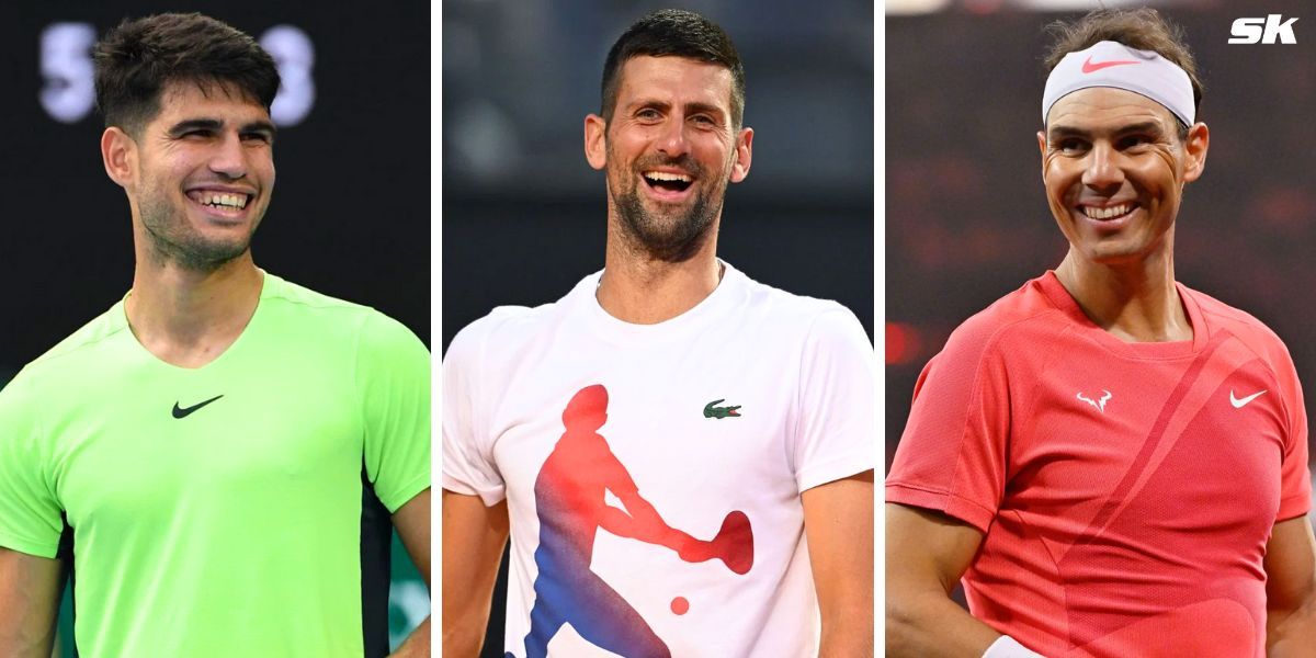 Carlos Alcaraz, Novak Djokovic and Rafael Nadal star in viral Six Kings Slam promo (Image Source: Getty)