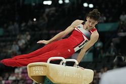 "In a perfect world, I would've competed this set"- Olympic medalist Stephen Nedoroscik shares glimpses of training the 'hardest' pommel horse routine