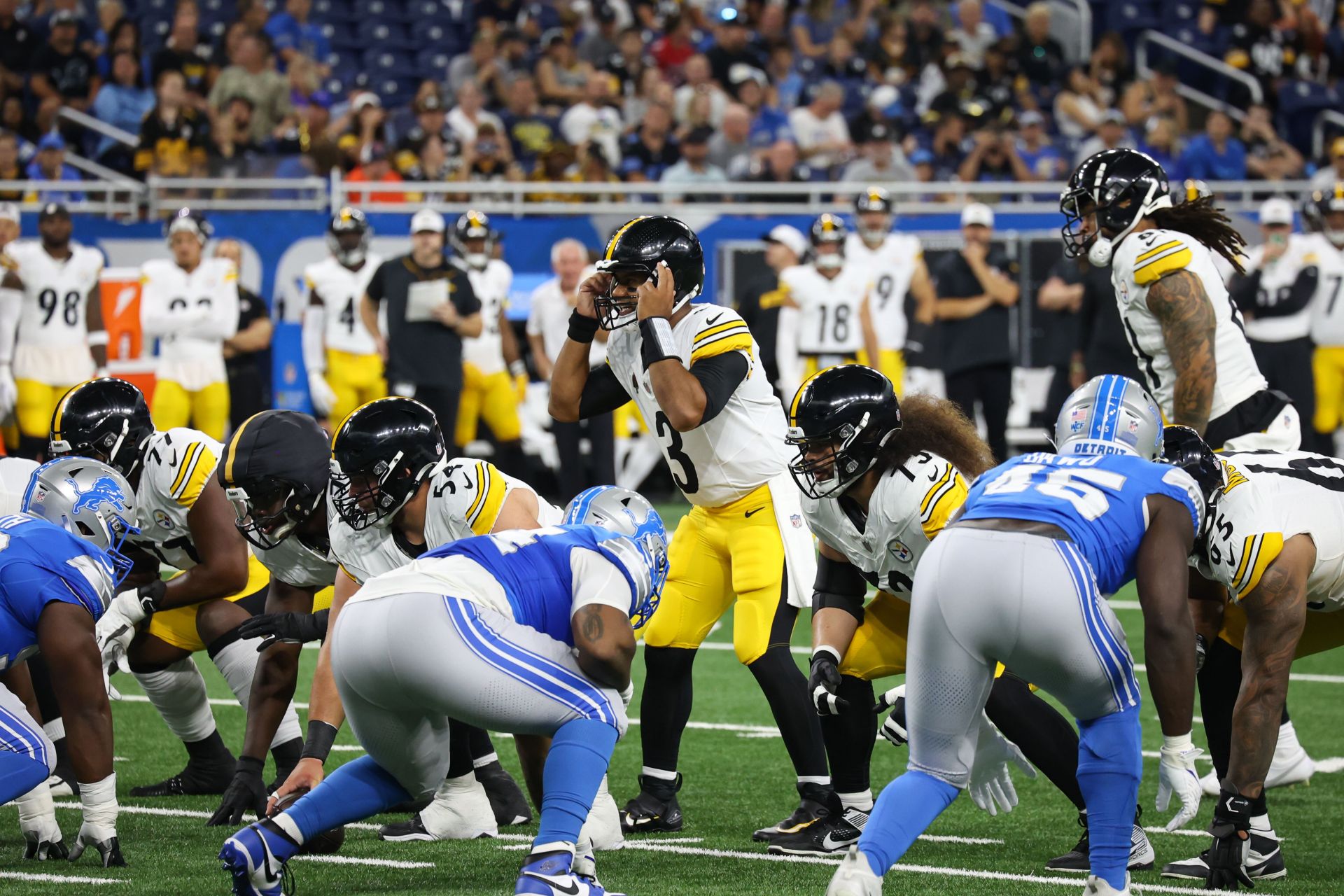 NFL: AUG 24 Preseason Steelers at Lions - Source: Getty