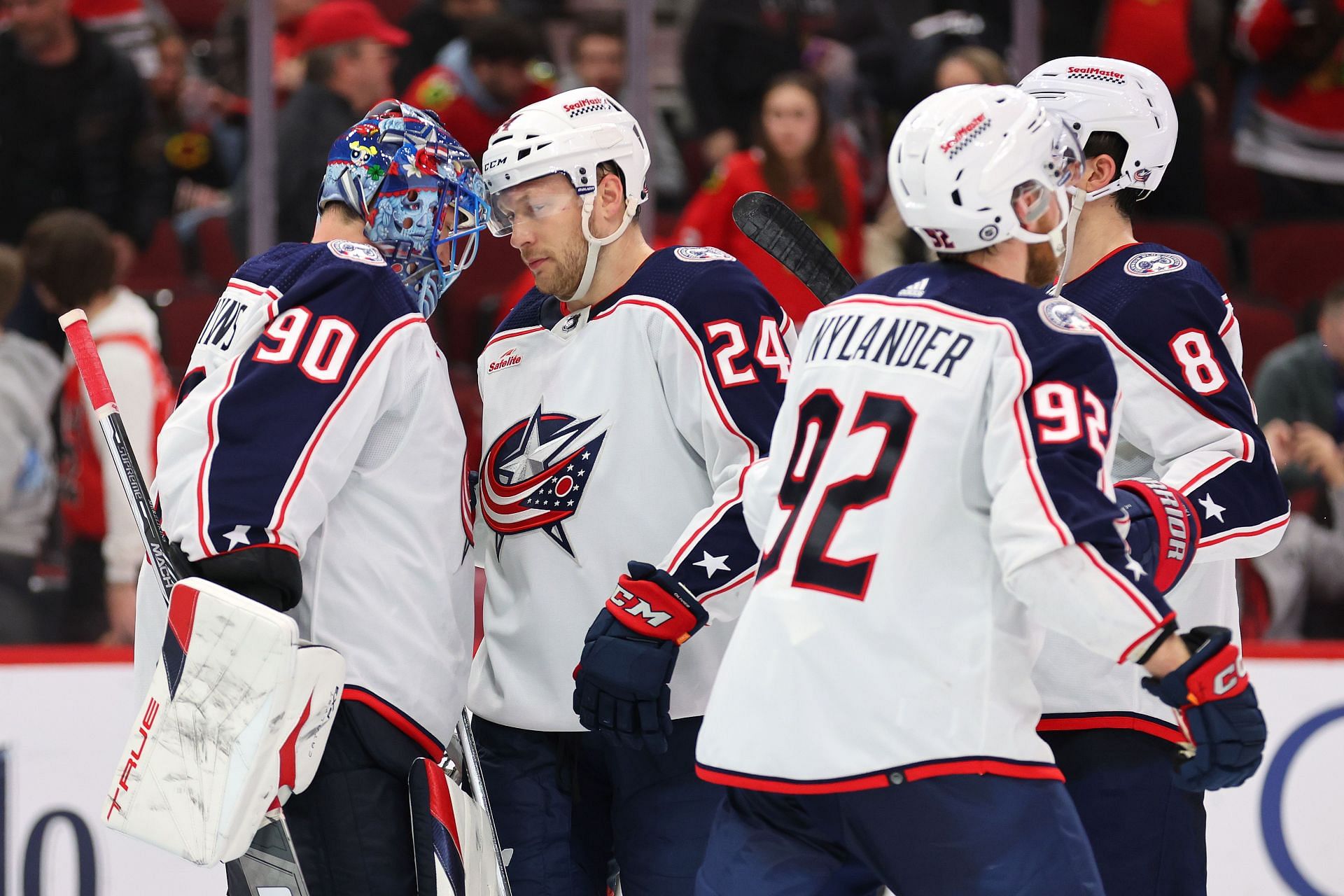 Columbus Blue Jackets v Chicago Blackhawks