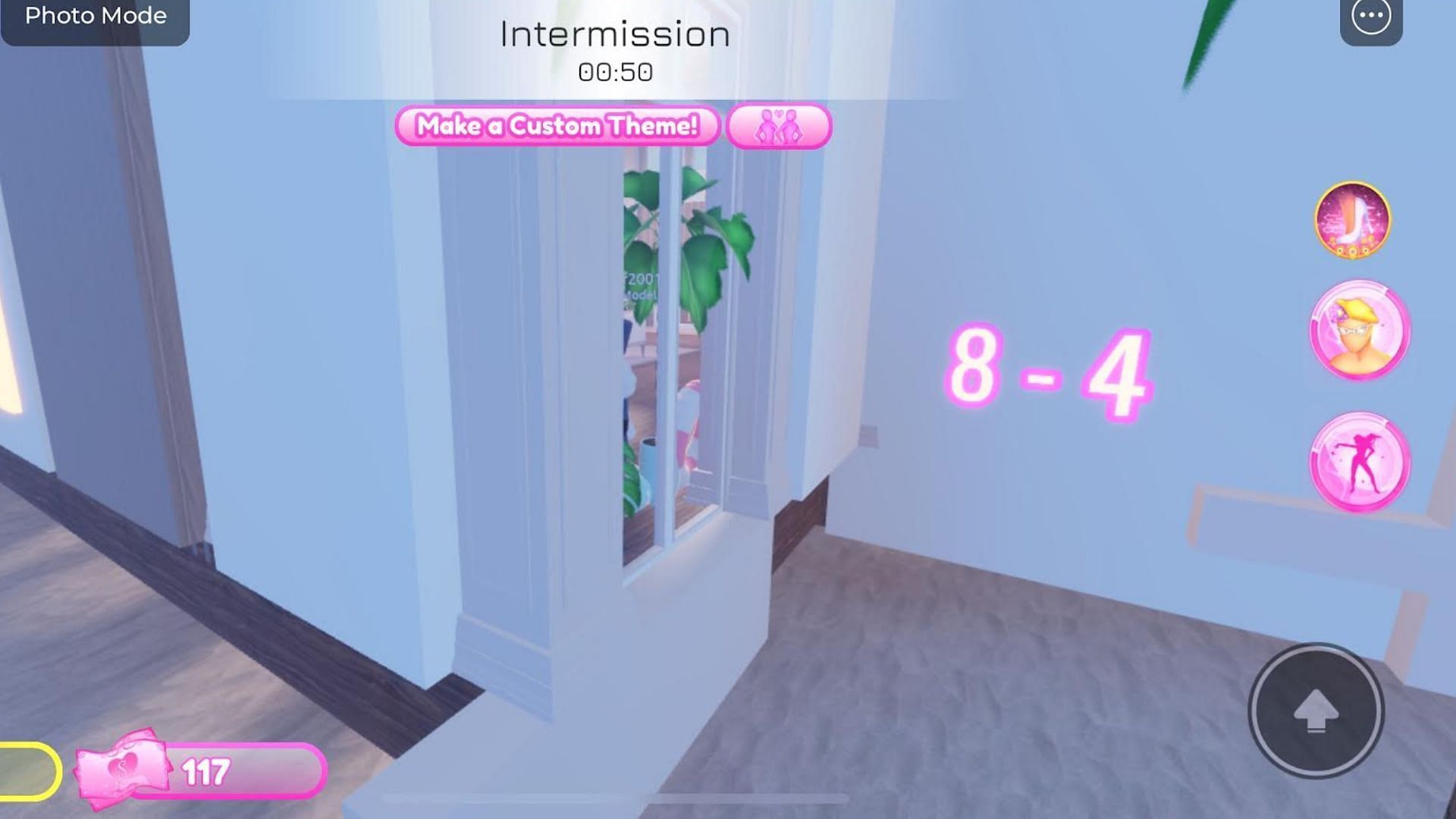 Code fragment location in the Intermission room (Image via Roblox)