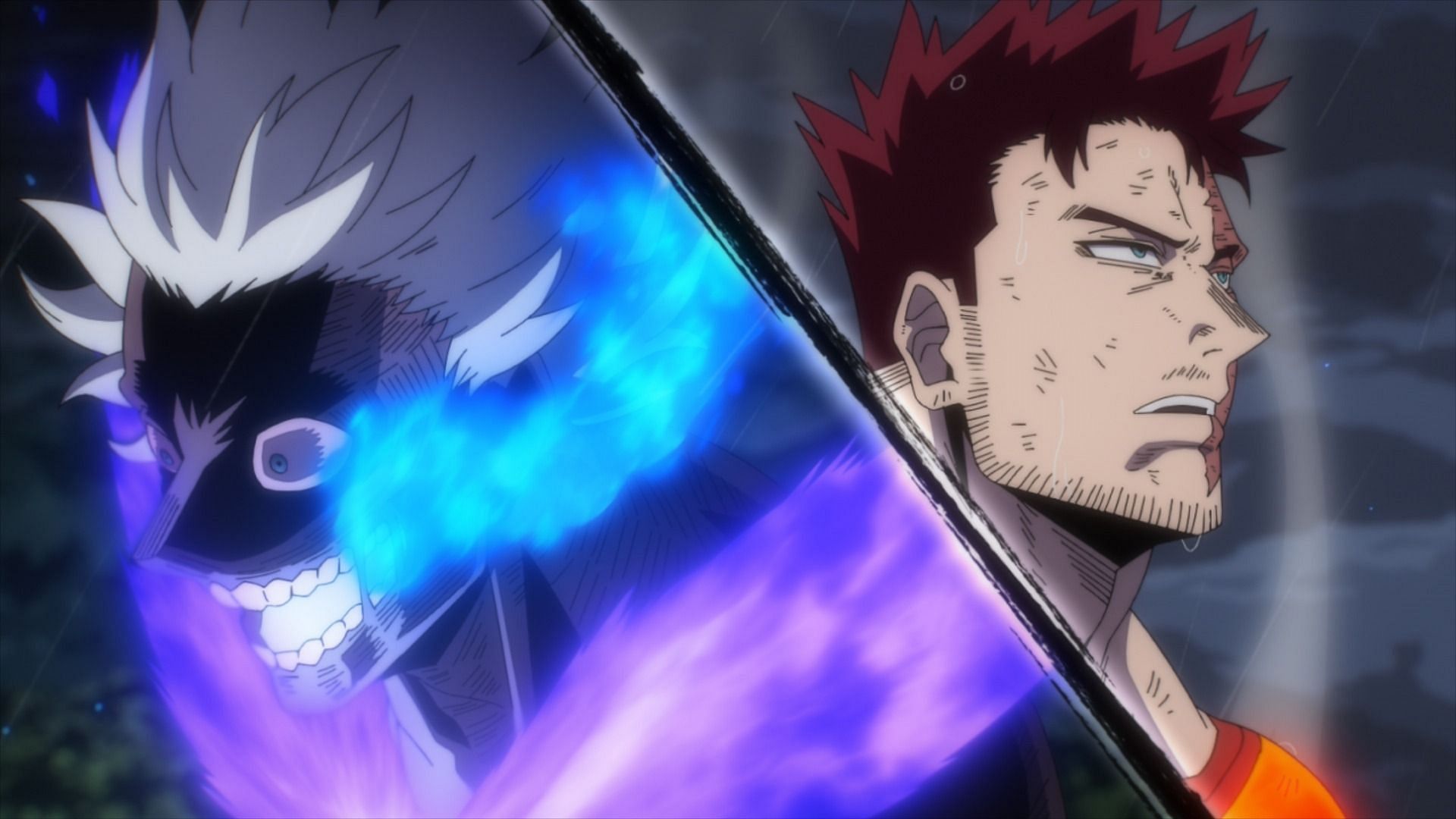 Dabi and Endeavor as seen in My Hero Academia season 7 episode 16 preview (Image via BONES)