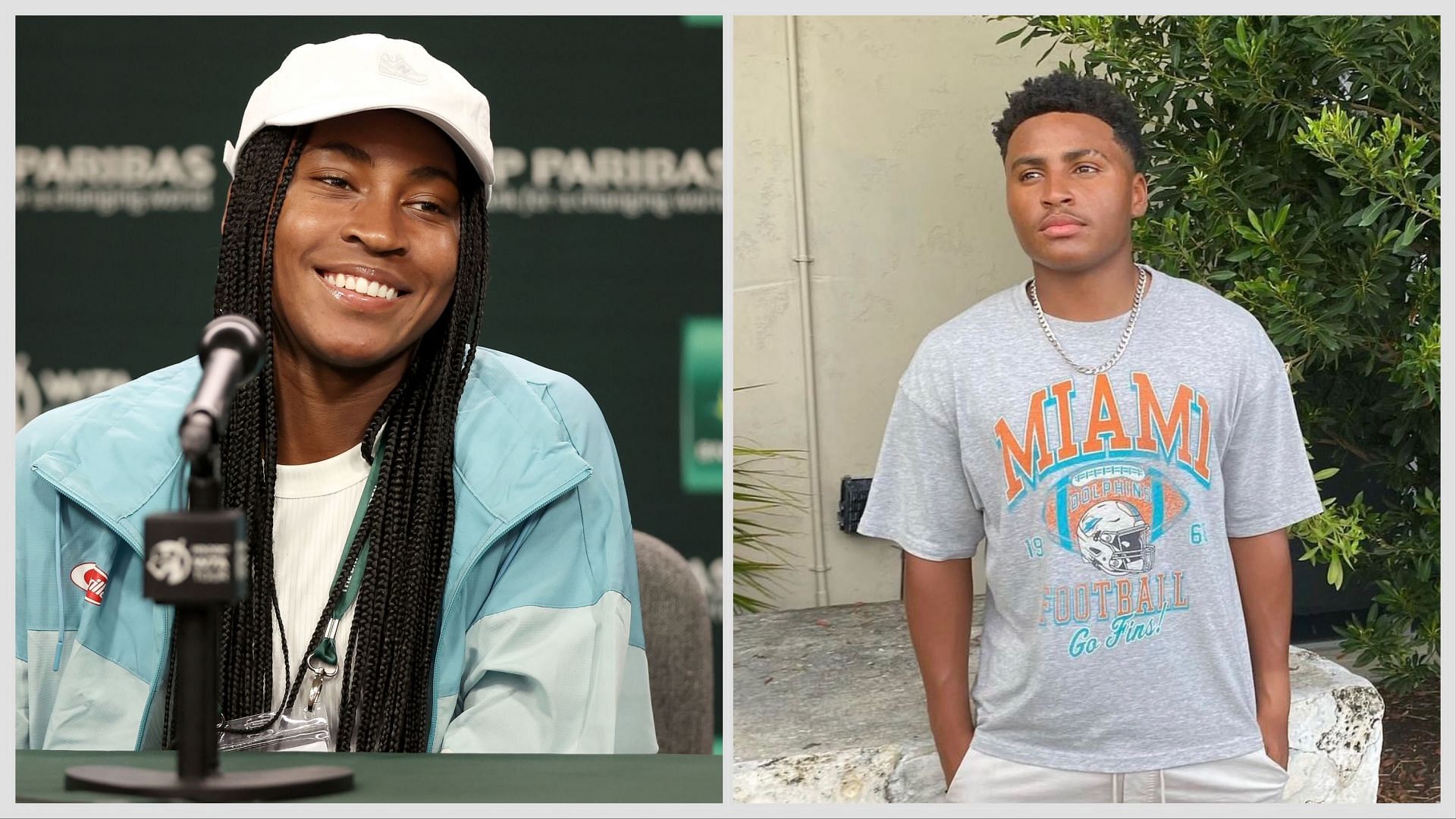 Coco Gauff and Codey Gauff