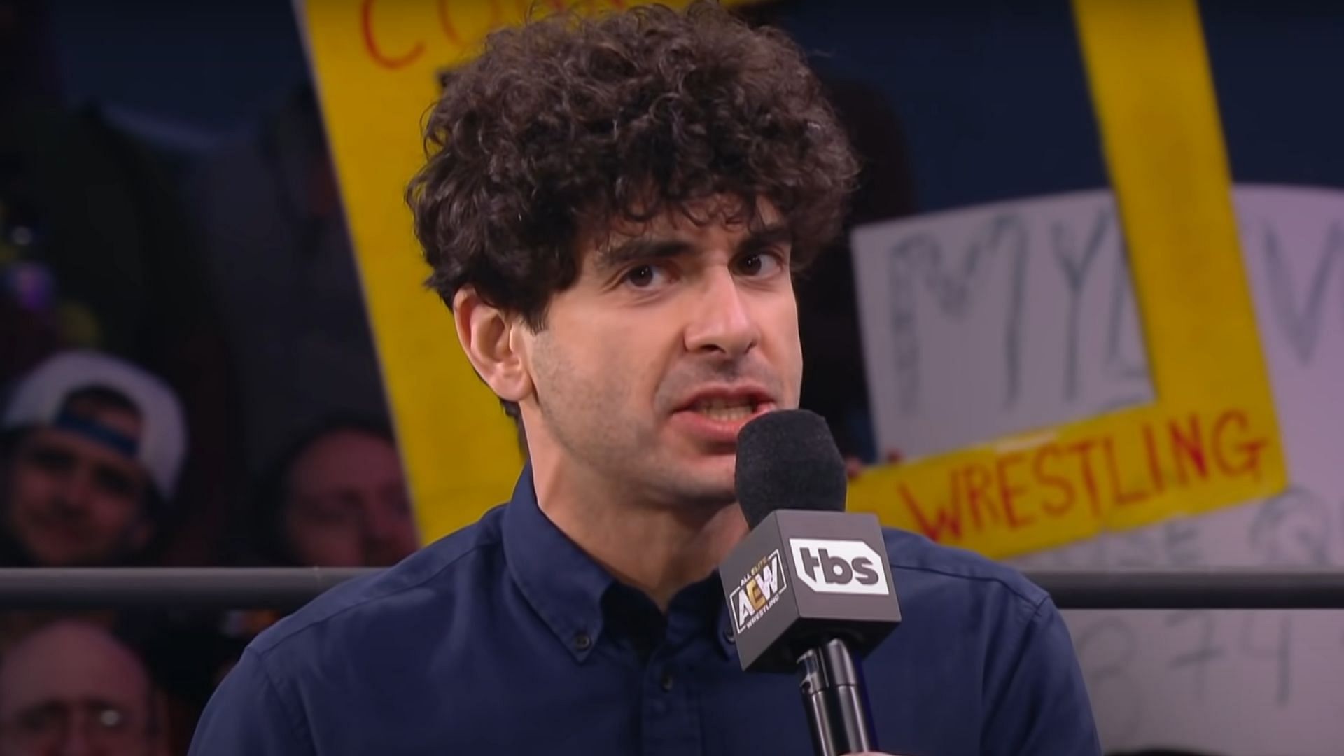 Tony Khan is the president of AEW. (Image credits: AEW YouTube channel)