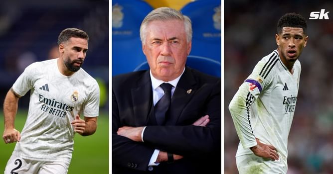 Carlo Ancelotti provides update on whether Real Madrid duo Jude Bellingham and Dani Carvajal will play against Alaves