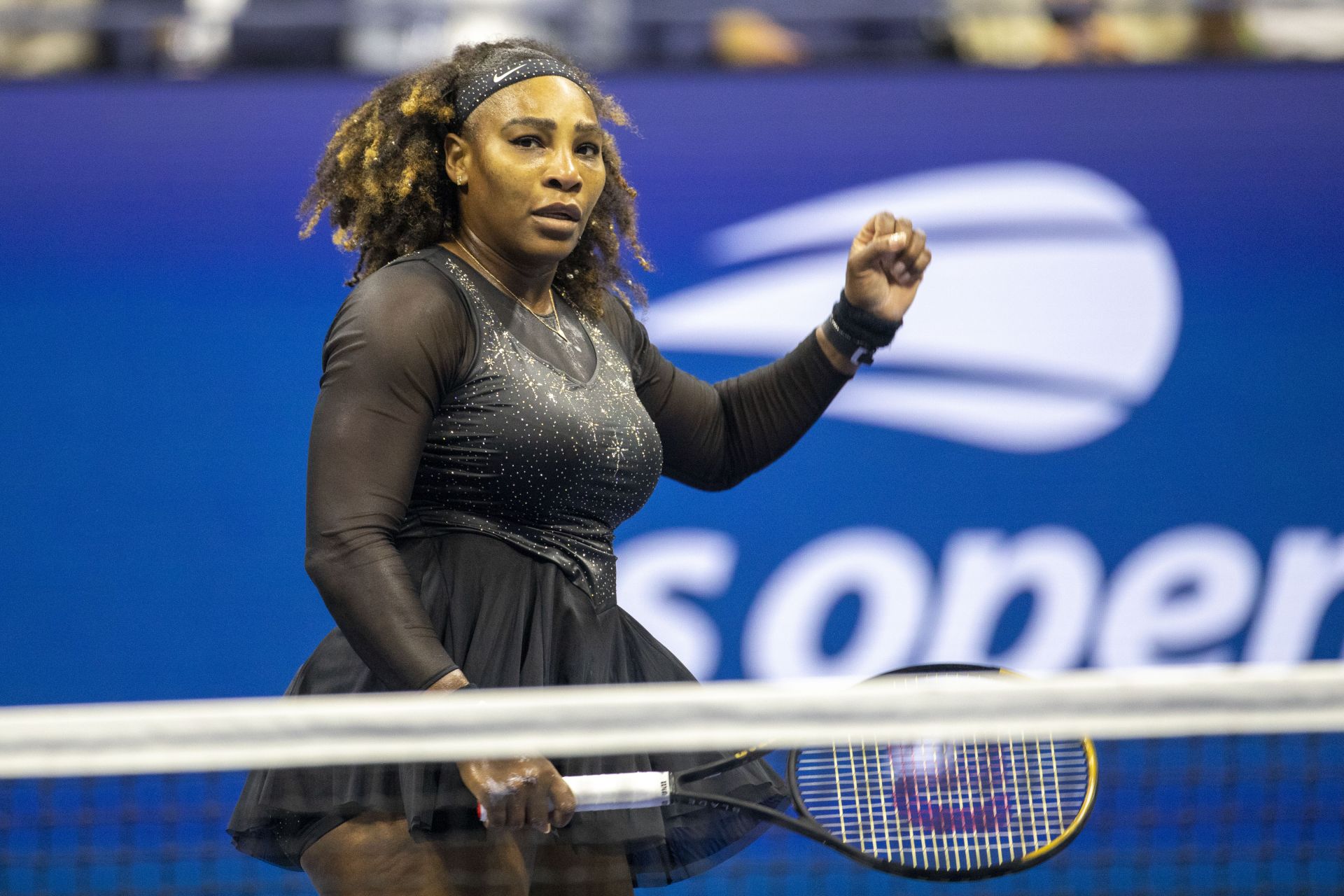 Serena Williams at the 2022 US Open (Source: Getty)