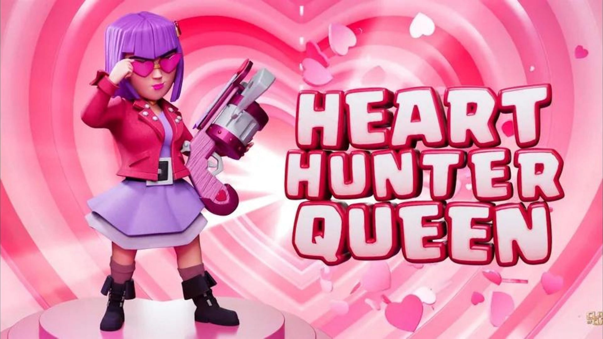 The Heart Hunter Queen skin (Image via Supercell)