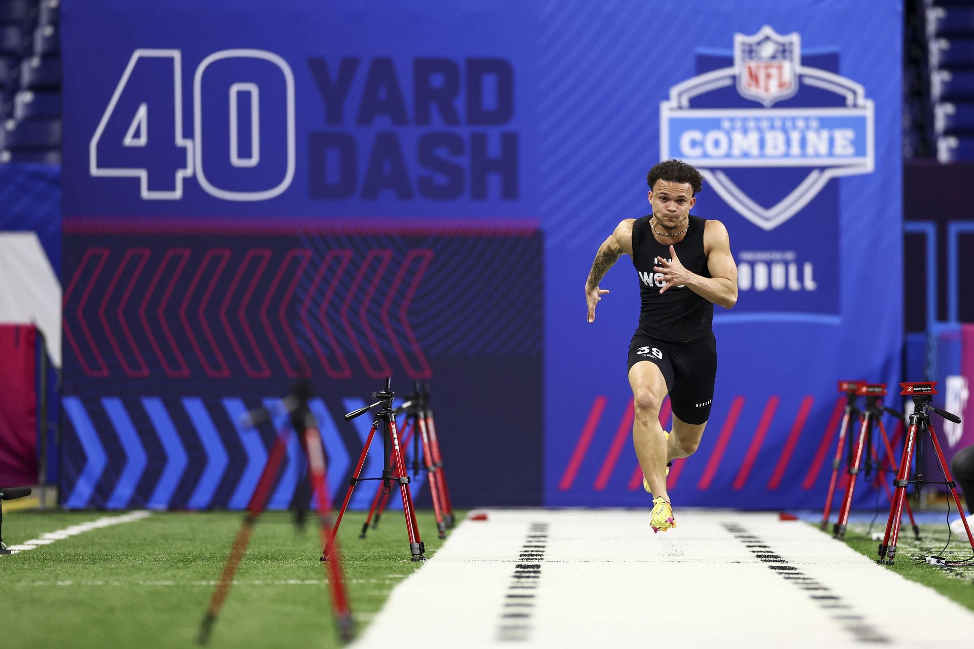 Roman Wilson during 2024 NFL Combine - Source: Getty