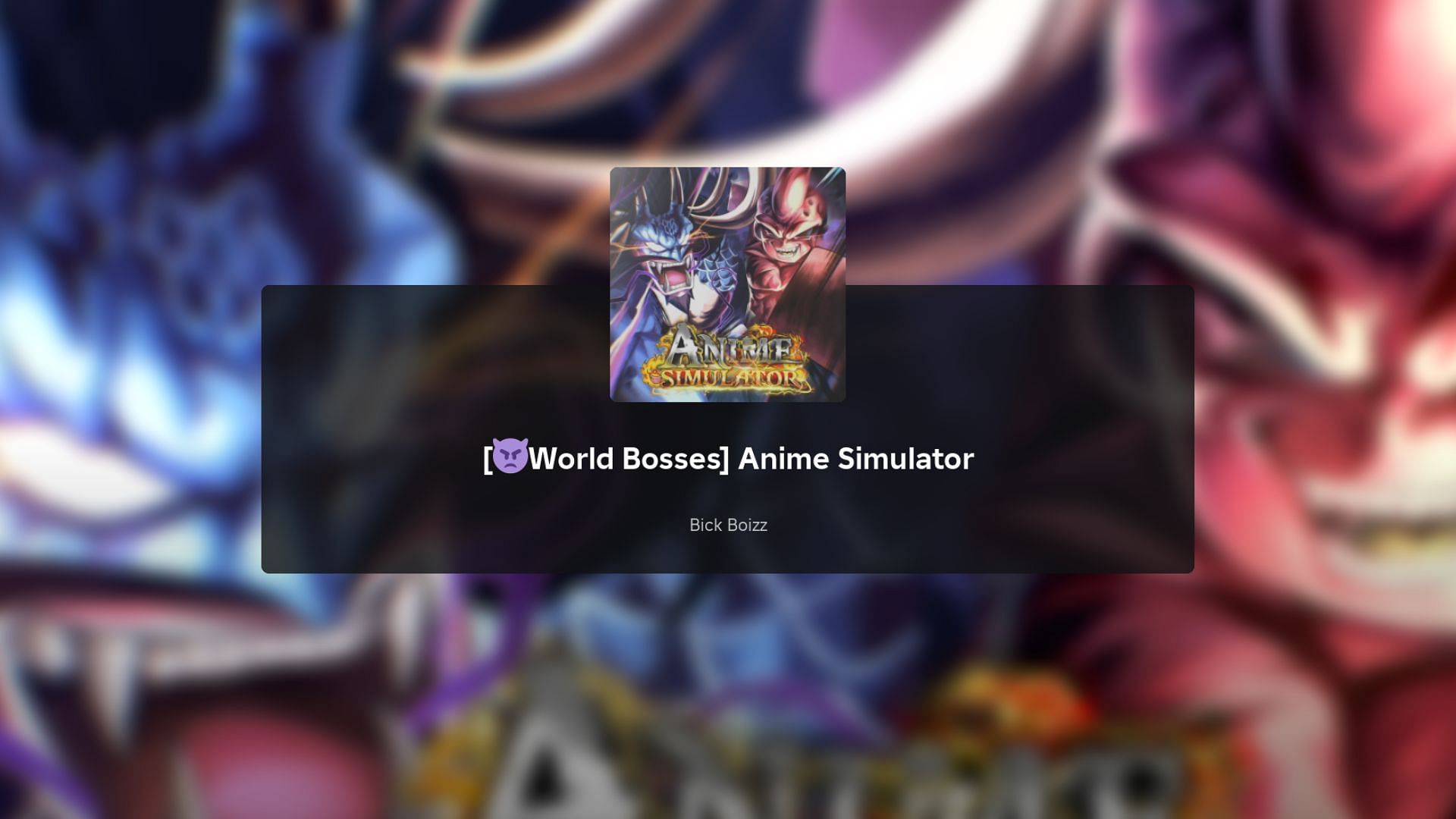 Anime Simulator