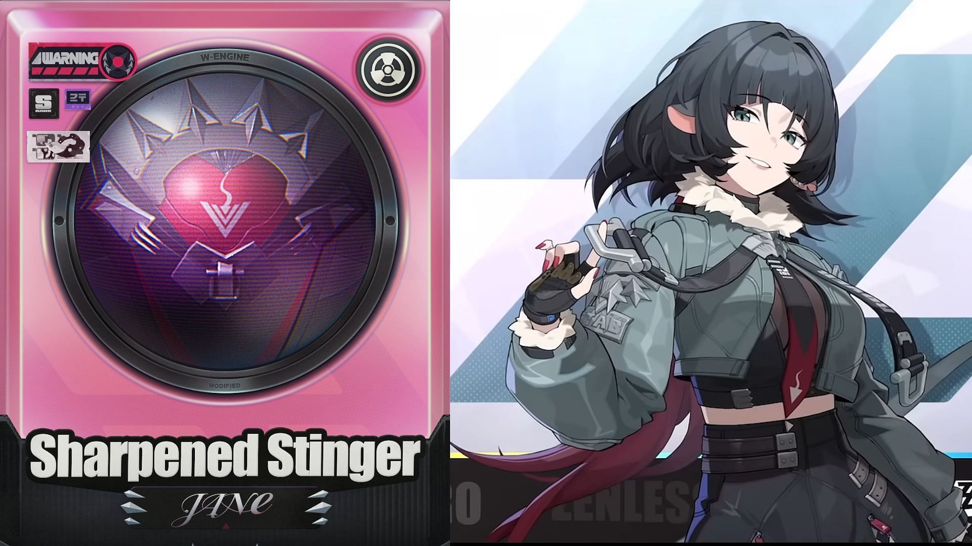 Sharpened Stinger is Jane Doe&#039;s signature option (Image via HoYoverse)