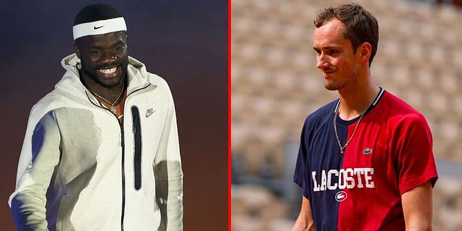 WATCH: Frances Tiafoe & Daniil Medvedev troll each other with hilarious 'salt bae' imitation during Laver Cup 2024 clash