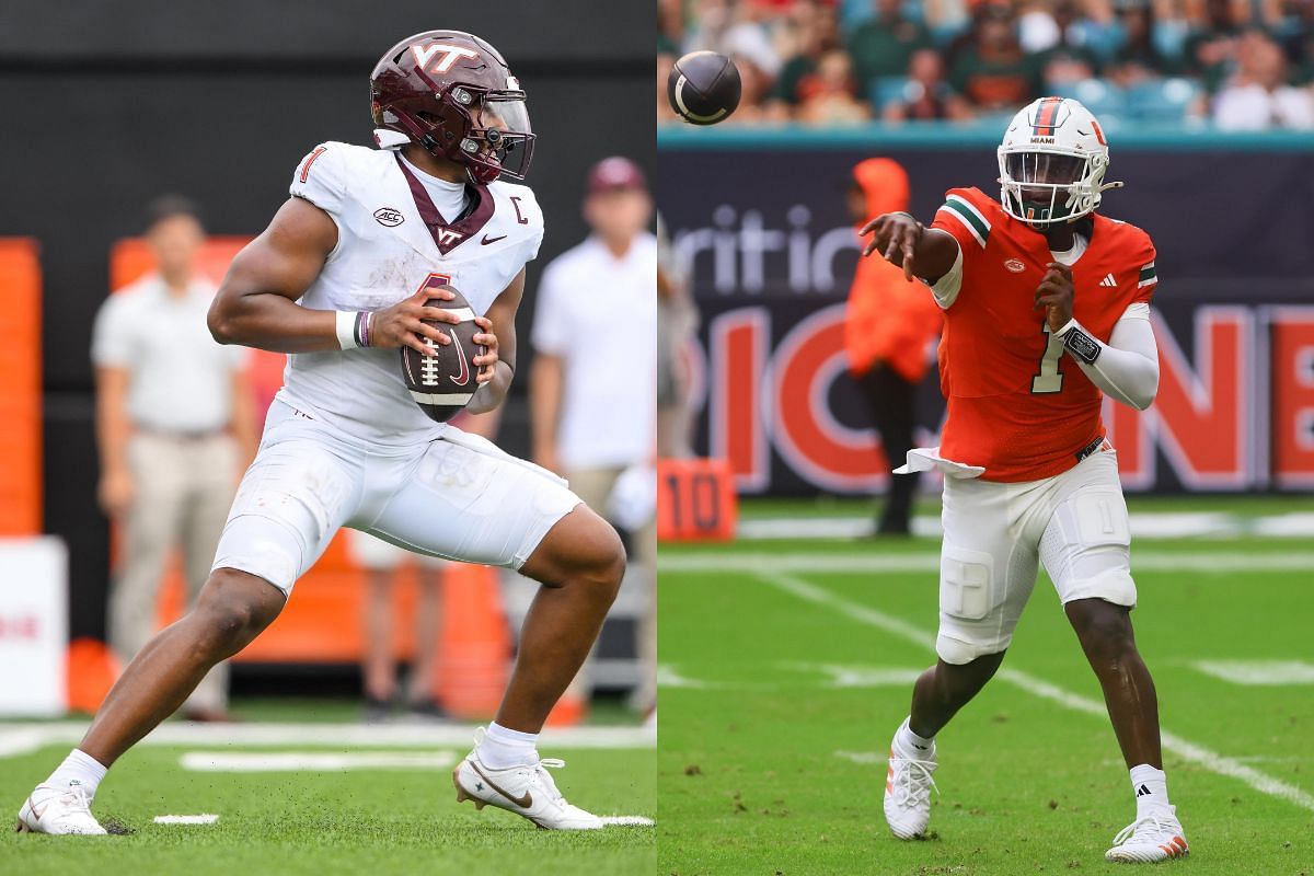 What radio station is Virginia Tech vs. Miami game on today? Details on Week 5 NCAA football coverage (Image Credits - IMAGN)