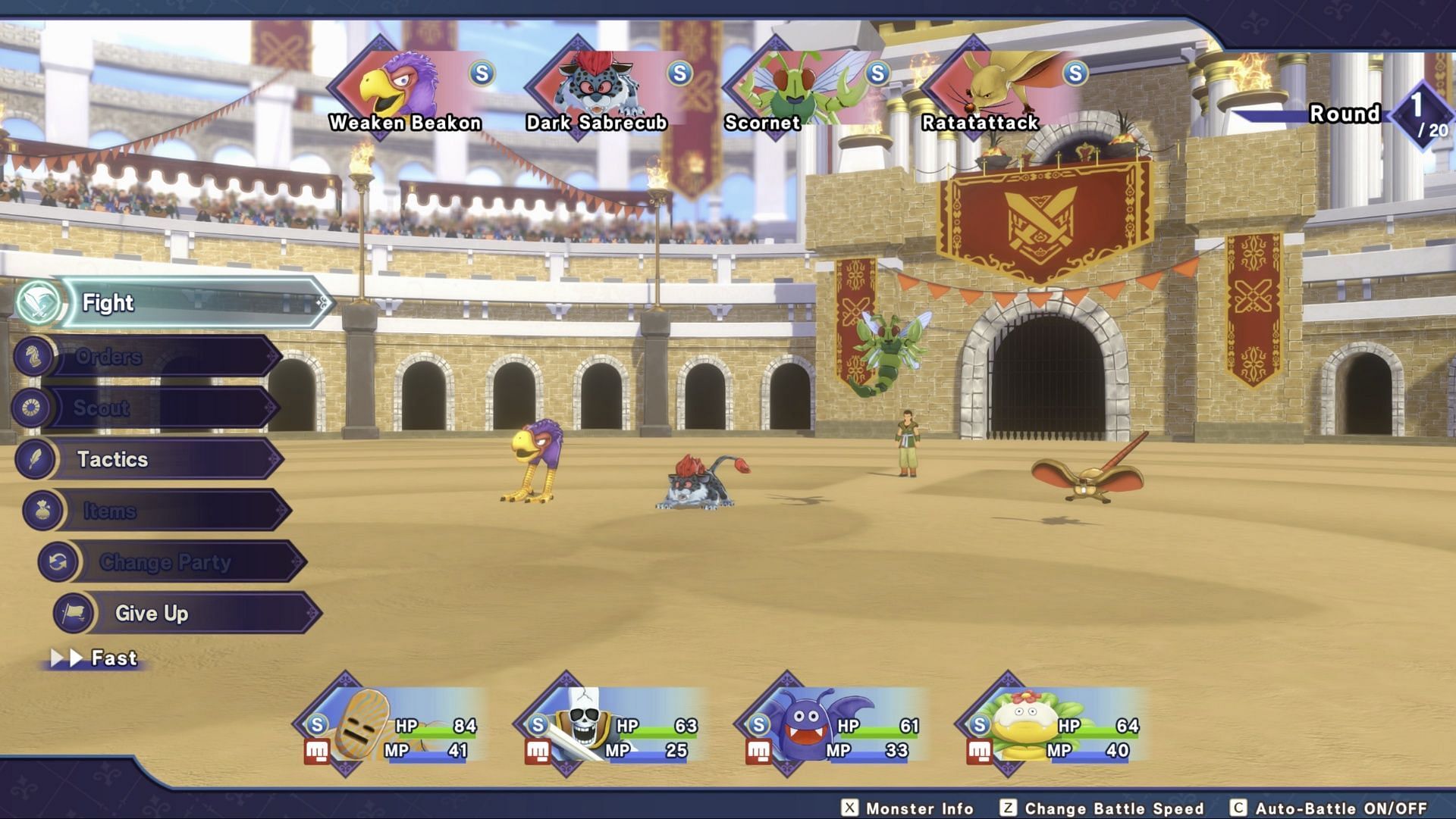 Arena Battles, or battles in the world, they all look great and play smooth (Image via Square Enix)