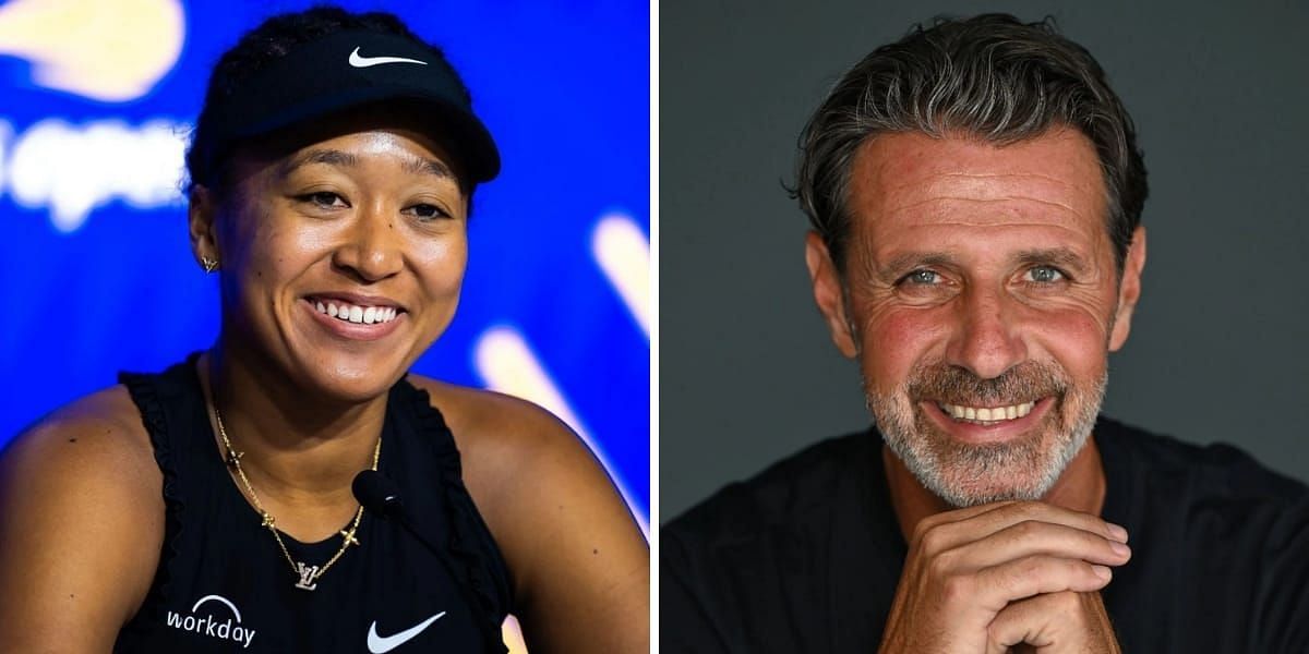 Naomi Osaka (L) &amp; Patrick Mouratoglou (R) (Image source: GETTY)