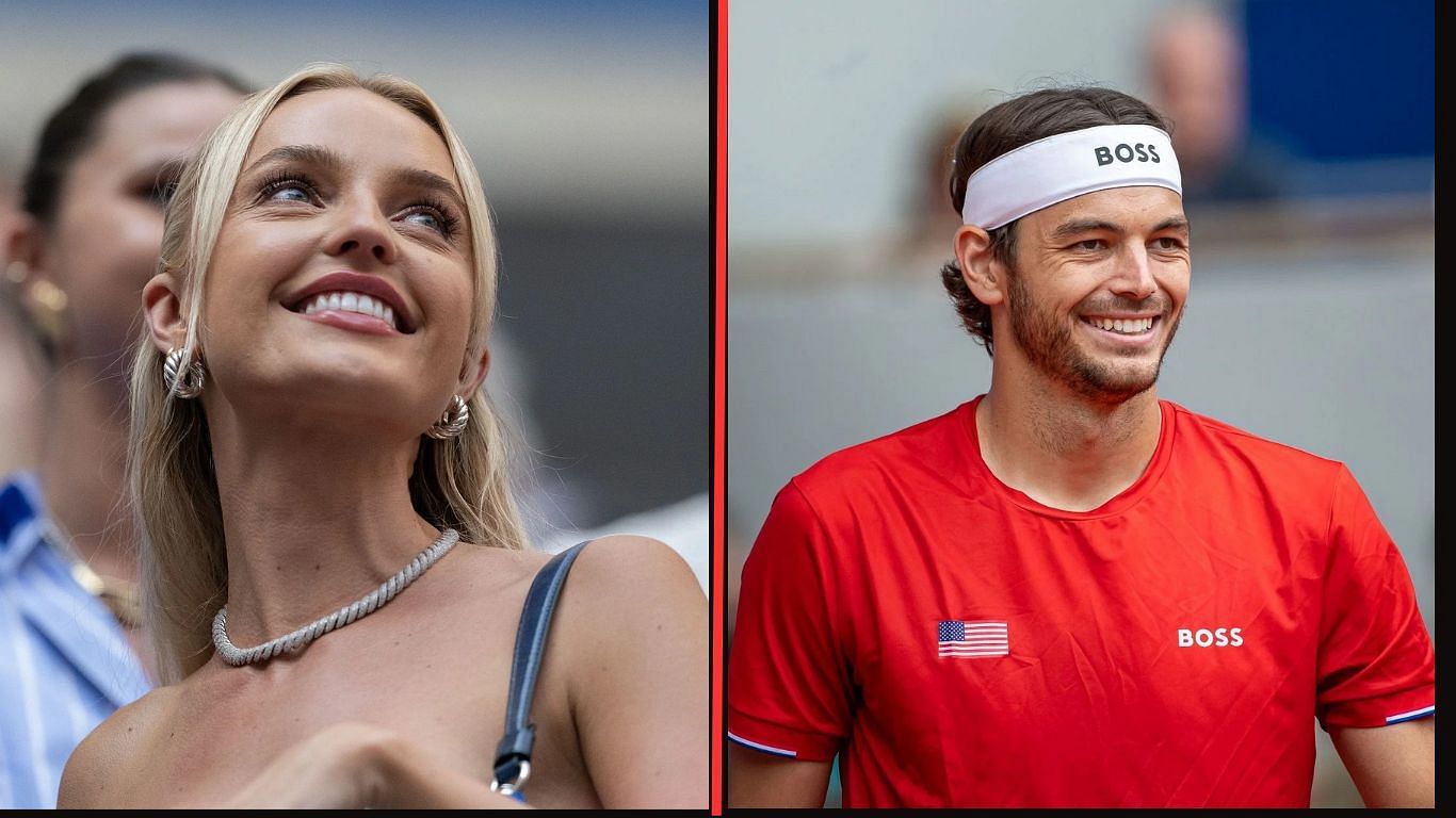 Morgan Riddle(left) and Taylor Fritz(right). Images: Getty