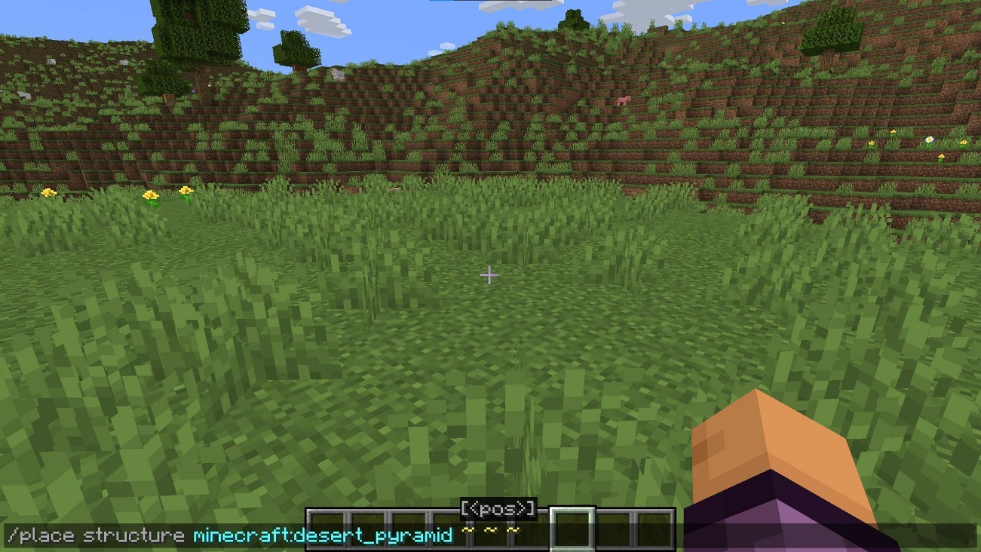 Use the /place command in Minecraft (Image via Mojang Studios)