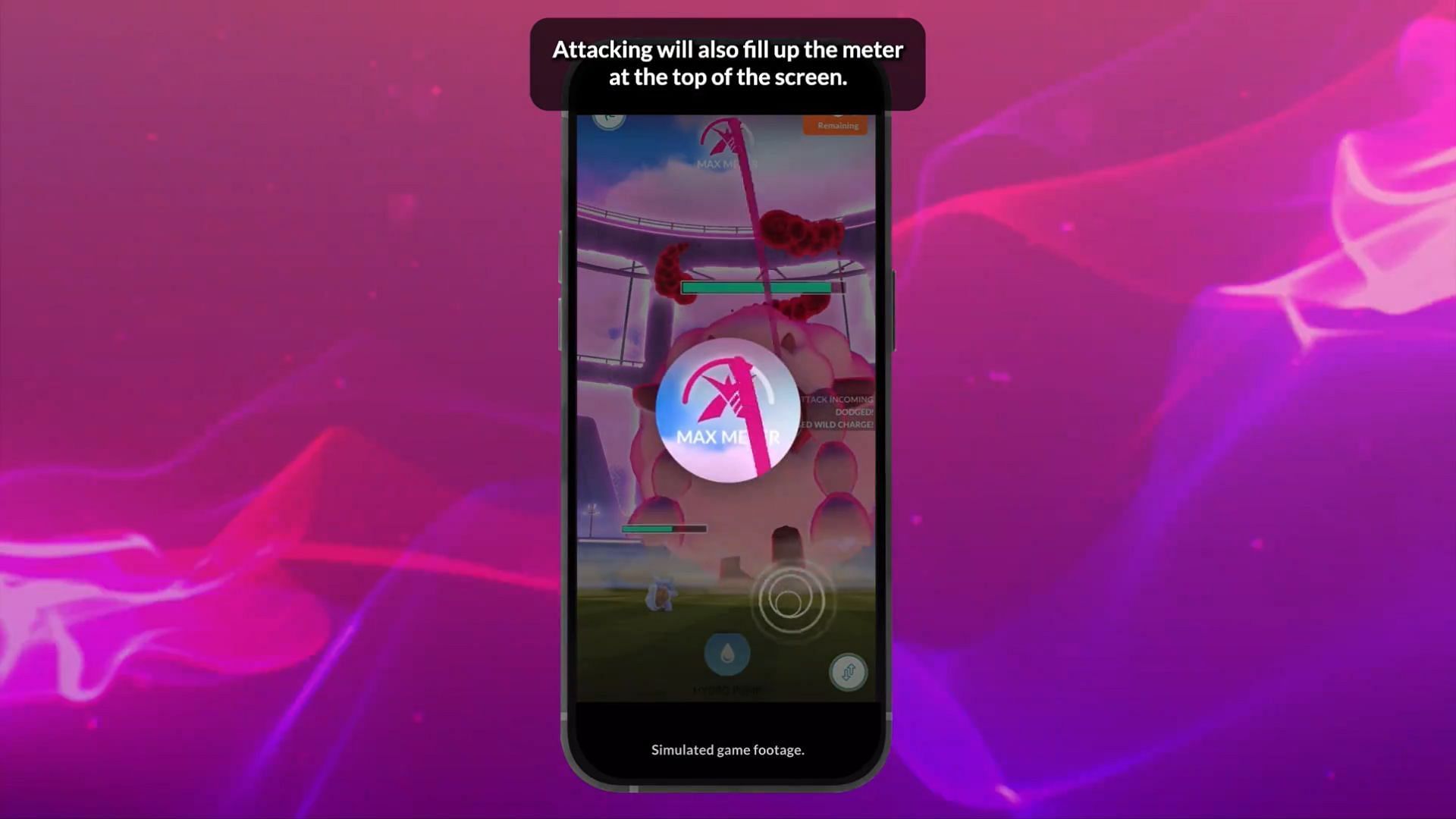 The Max Meter determines when you can Dynamax your Pokemon (Image via TPC)