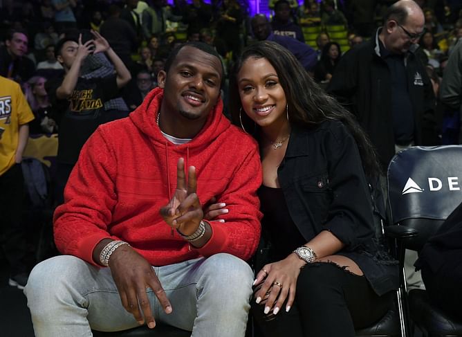 Deshaun Watson's girlfriend Jilly Anais hypes QB with romantic gesture at Browns vs Giants