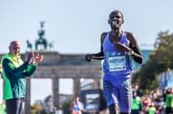 Kotut during the 50th edition of the BMW Berlin Marathon event on Sunday (Image via: Getty Images)