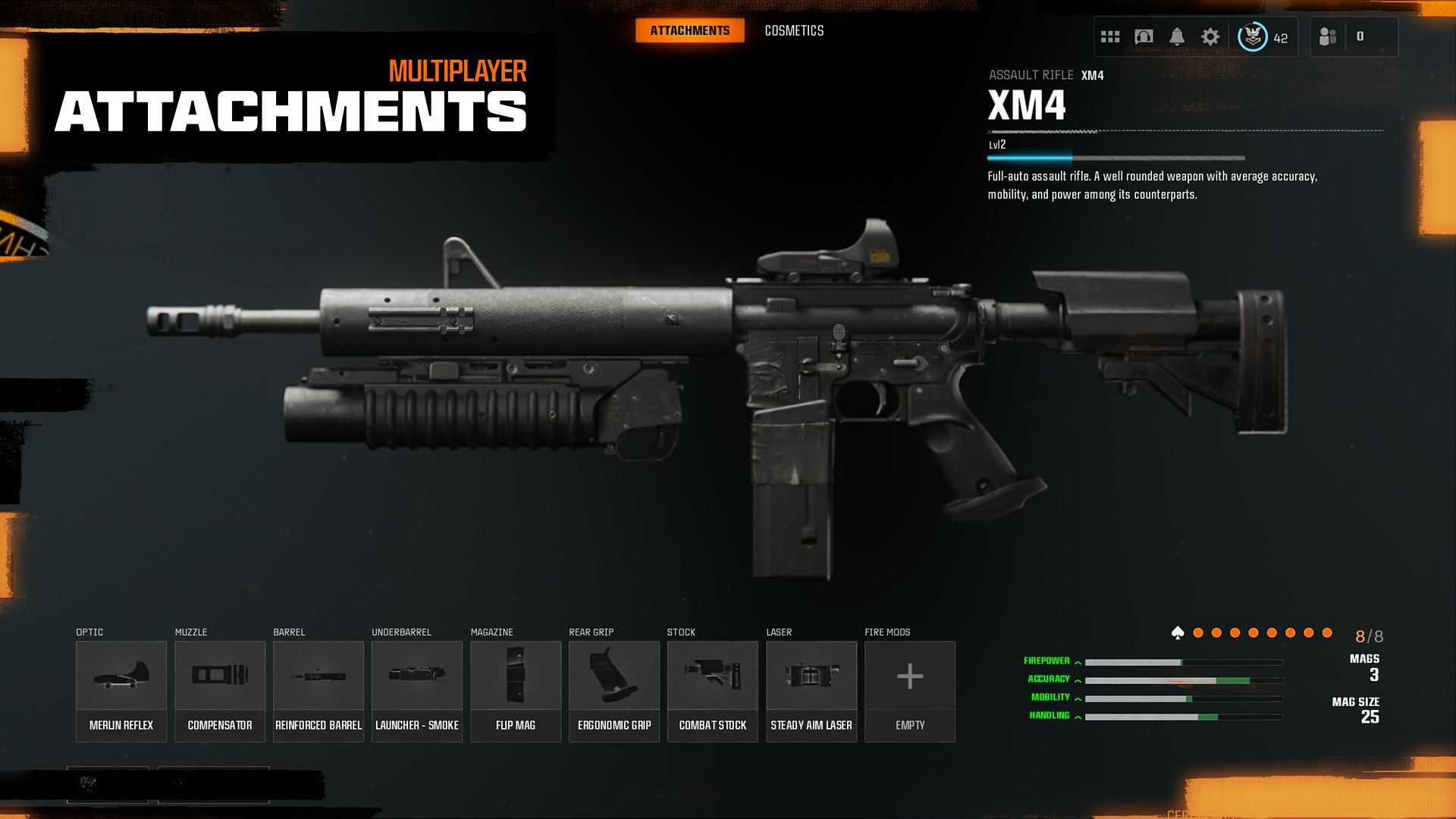 Weapon attachments in Black Ops 6 (Image via Activision)