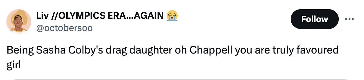 Chappell Roan wins her first VMA Award: More details explored as Sasha Colby calls her &quot;daughter.&quot; (Image via X/@octobersoo)