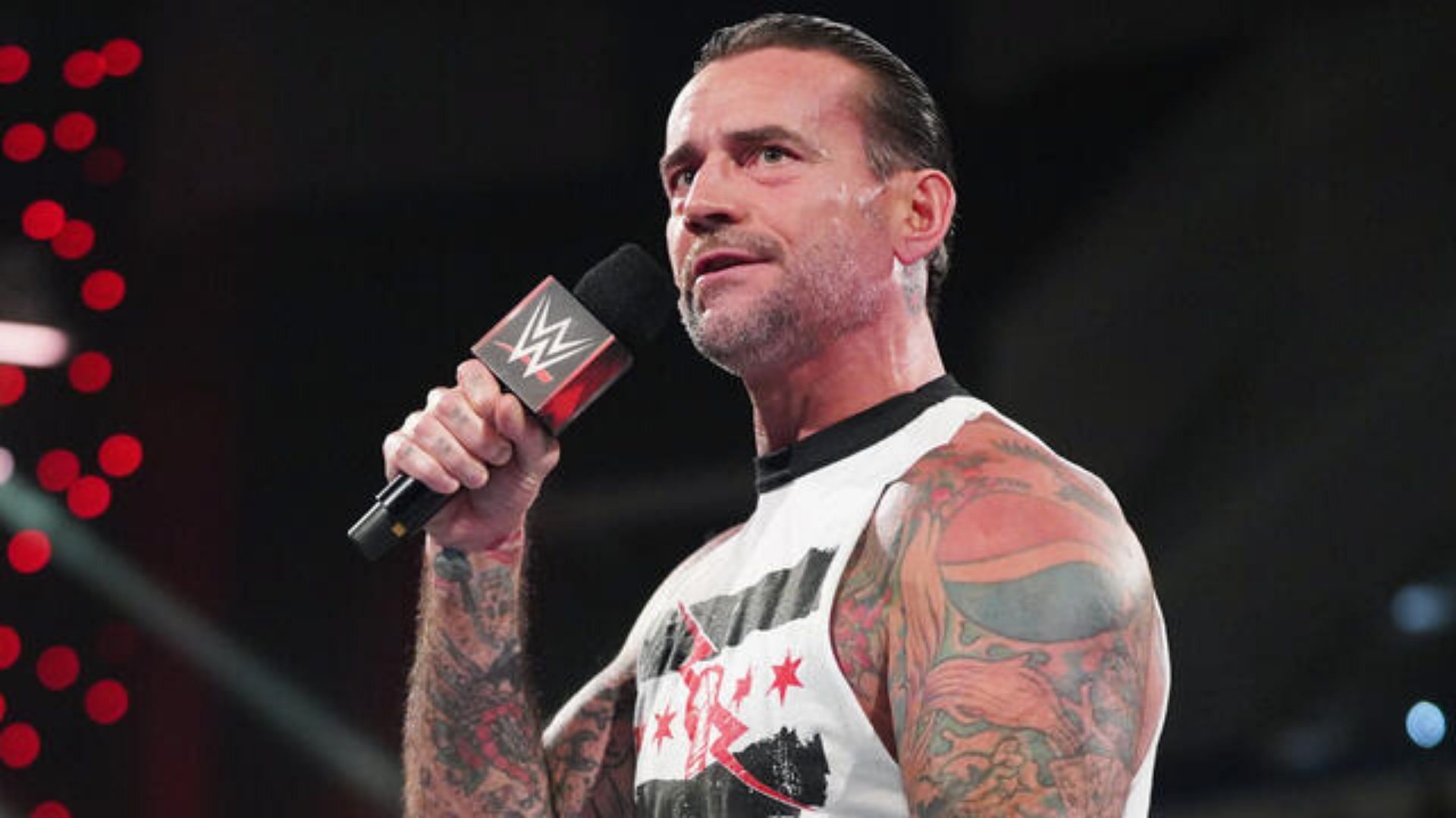 CM Punk performs on RAW [Photo credit: WWE]