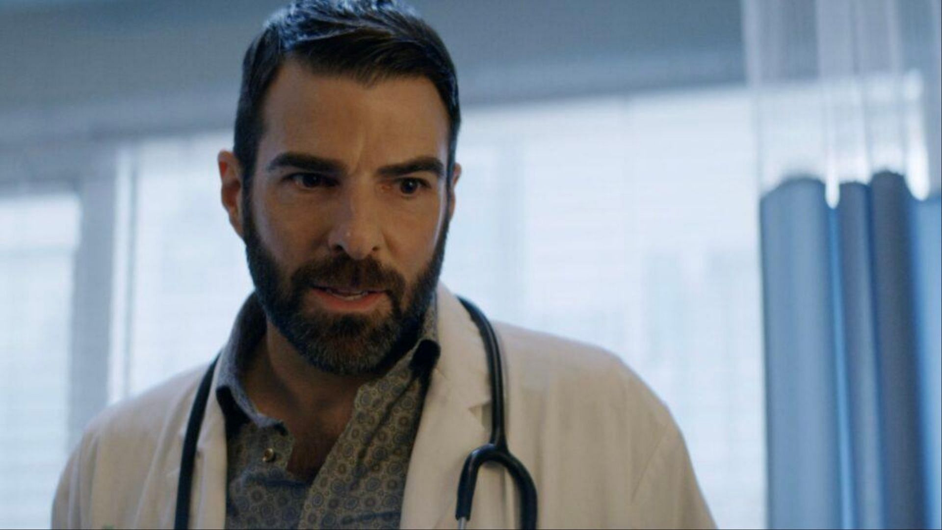 Zachary Quinto as Dr. Oliver Wolf (Image via NBC)