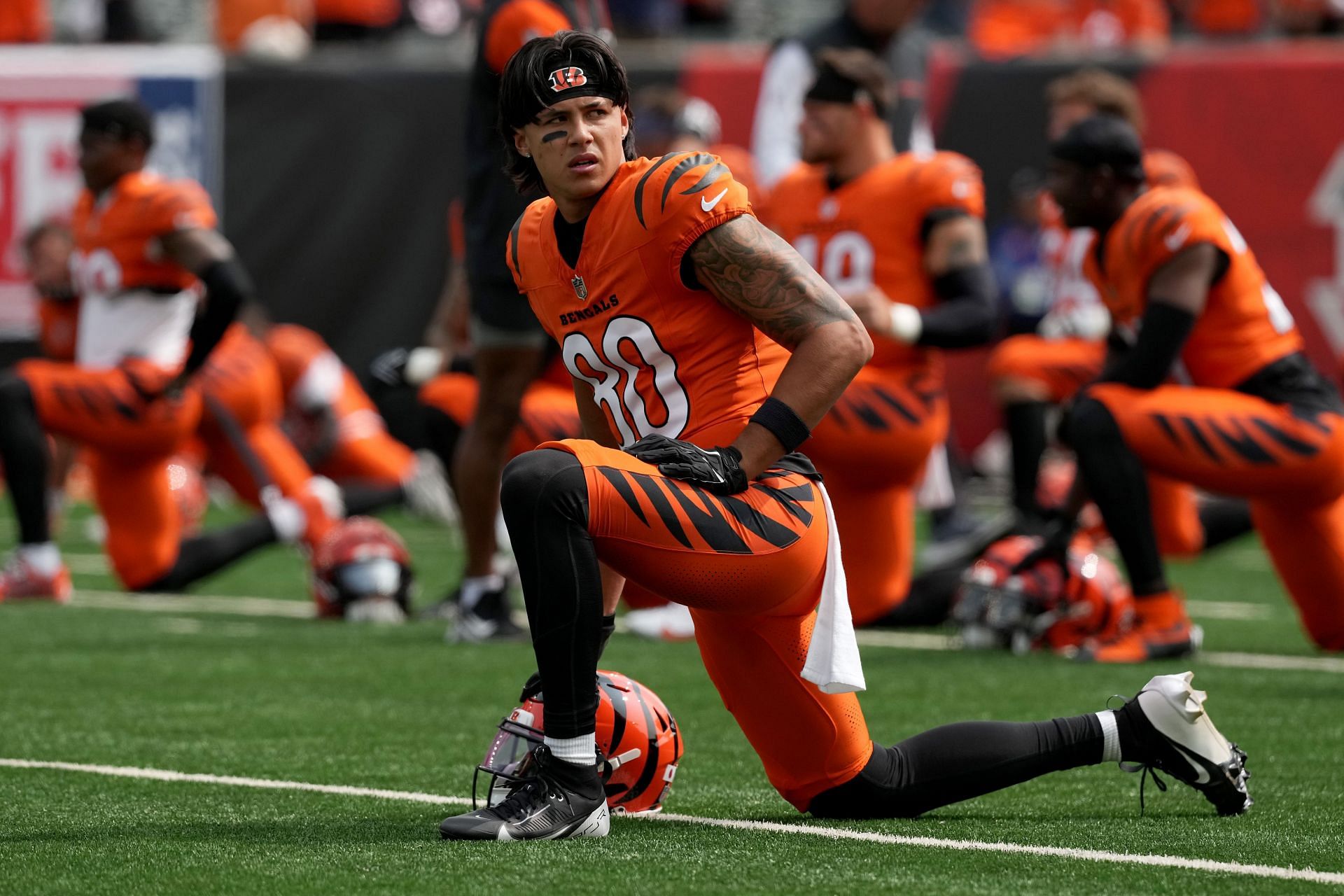 Iosivas at New England Patriots v Cincinnati Bengals - Source: Getty