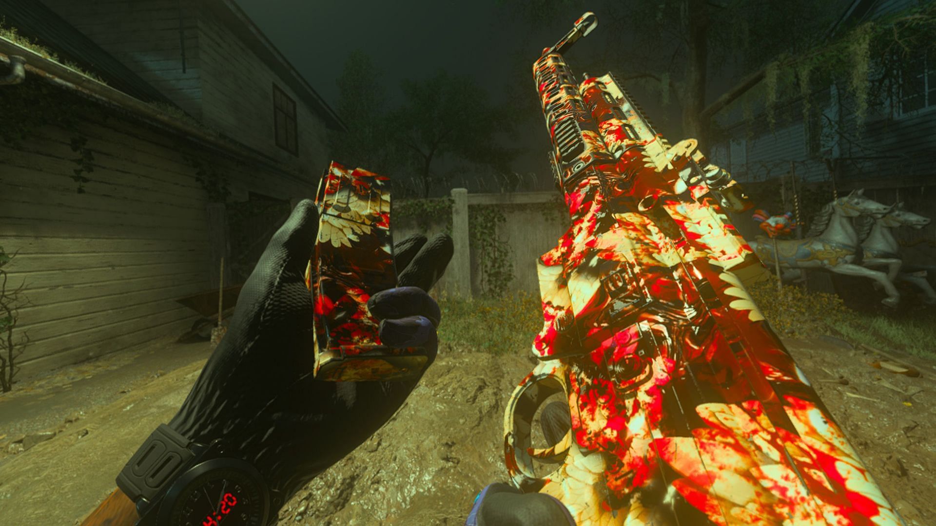 Inner Demons animated camo in Warzone