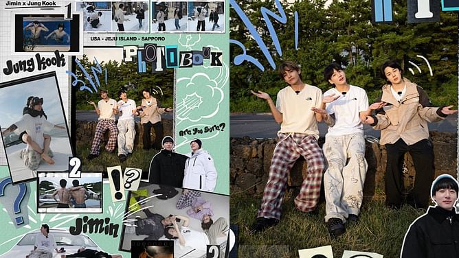 "Maybe don't use his photos" — Fans enraged as HYBE allegedly fails to credit BTS' Taehyung on Jungkook & Jimin's Are You Sure?! photobook poster