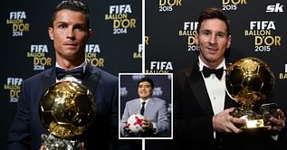 “For me, the Ballon d'Or isn’t accurate” - When Diego Maradona claimed goalkeeper deserved award ahead of Cristiano Ronaldo and Lionel Messi