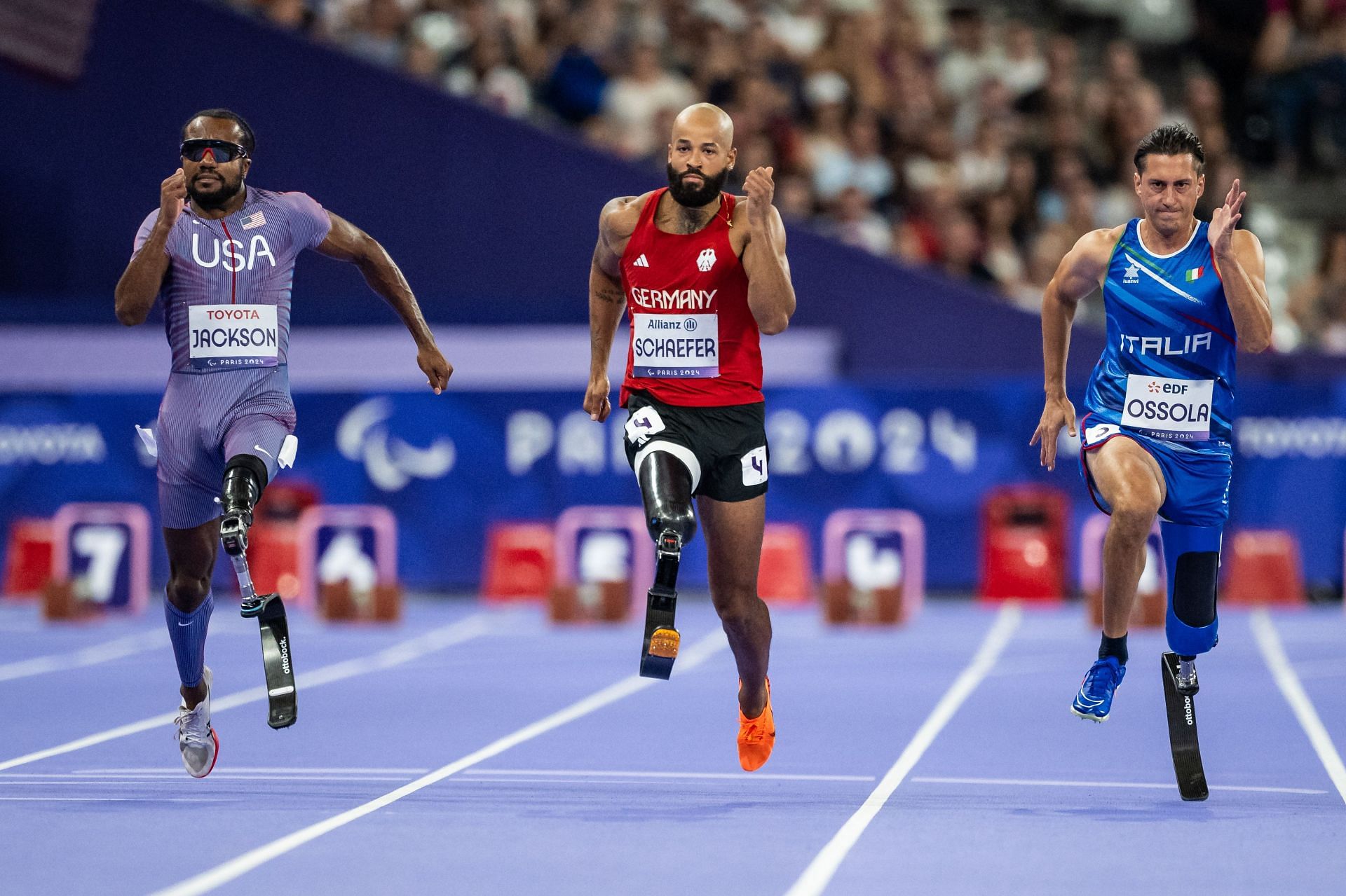 Alessandro Ossola in action at the Paralympics. PHOTO: Getty Images