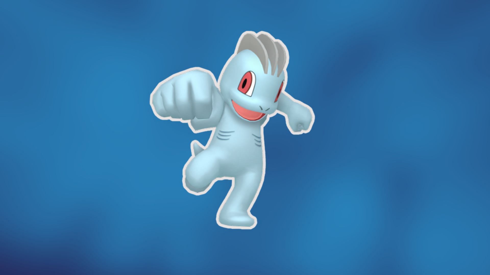 Machop, as seen in Pokemon GO (Image via The Pokemon Company/Niantic)