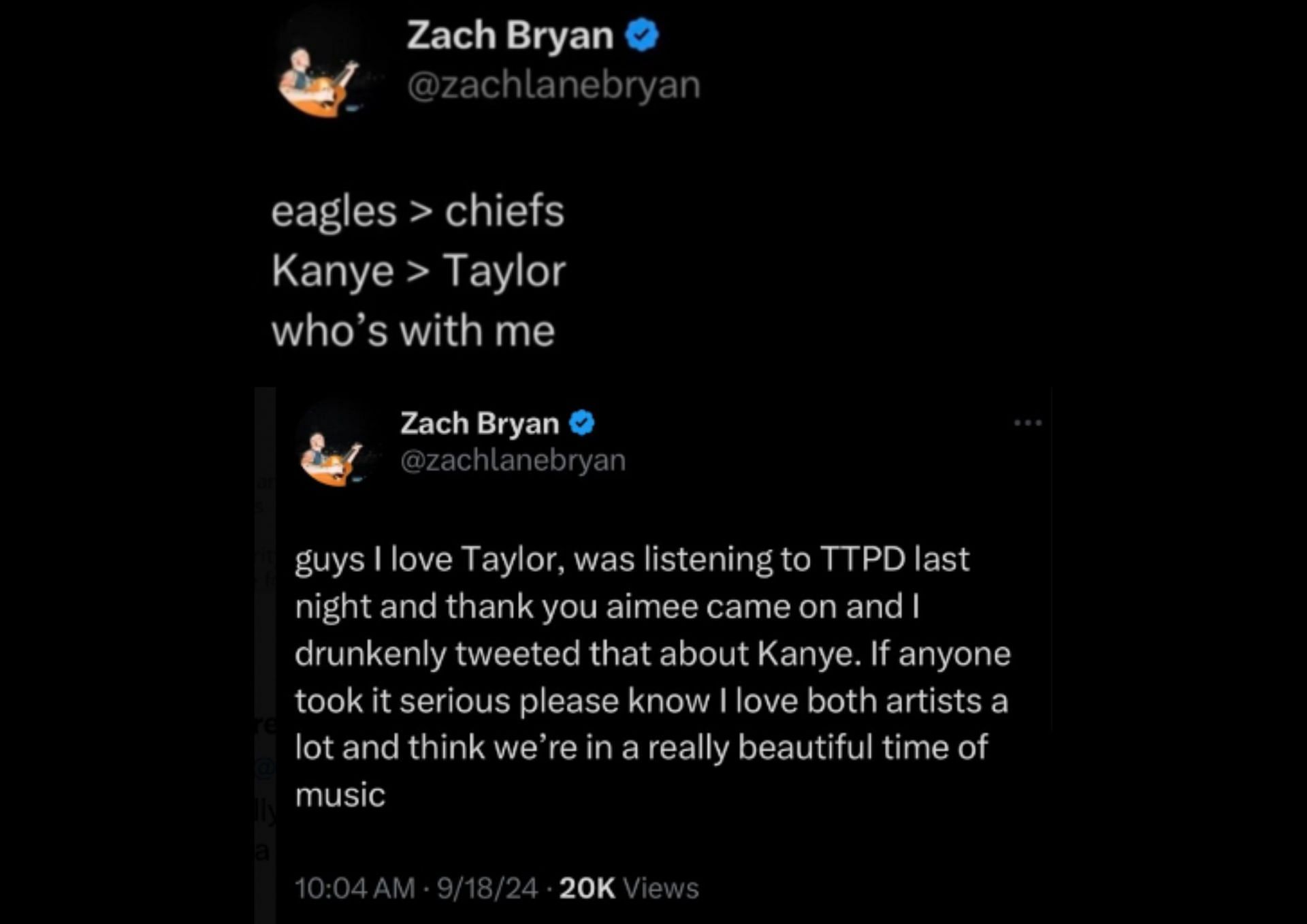 ¿Qué tuiteó Zach Bryan sobre Taylor Swift? Los fans critican al cantante cuando desactiva X en medio de una reacción negativa