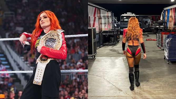 Major name breaks character to praise Becky Lynch; wants another face-off when The Man returns to WWE